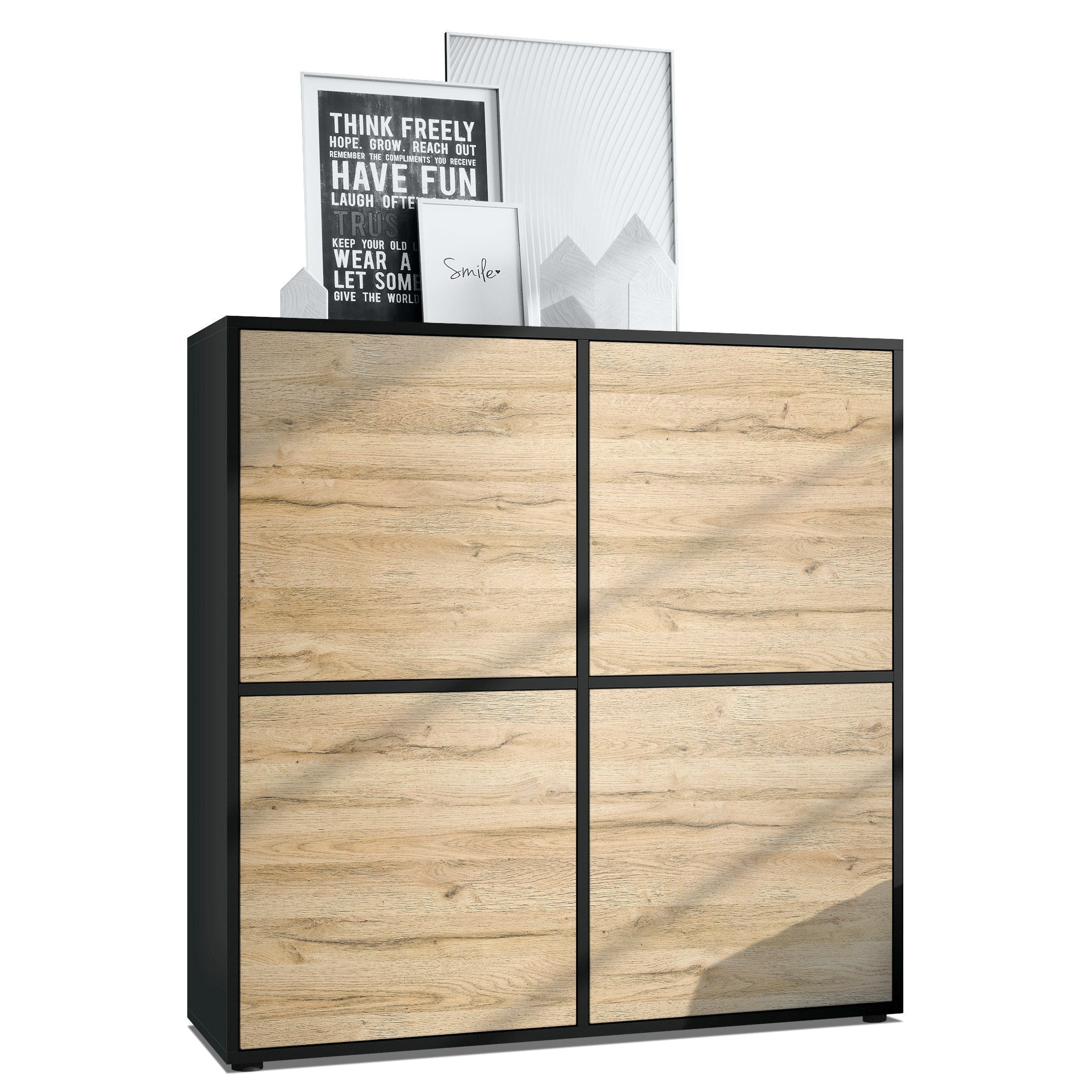 Mora M2 Highboard Korpus Schwarz