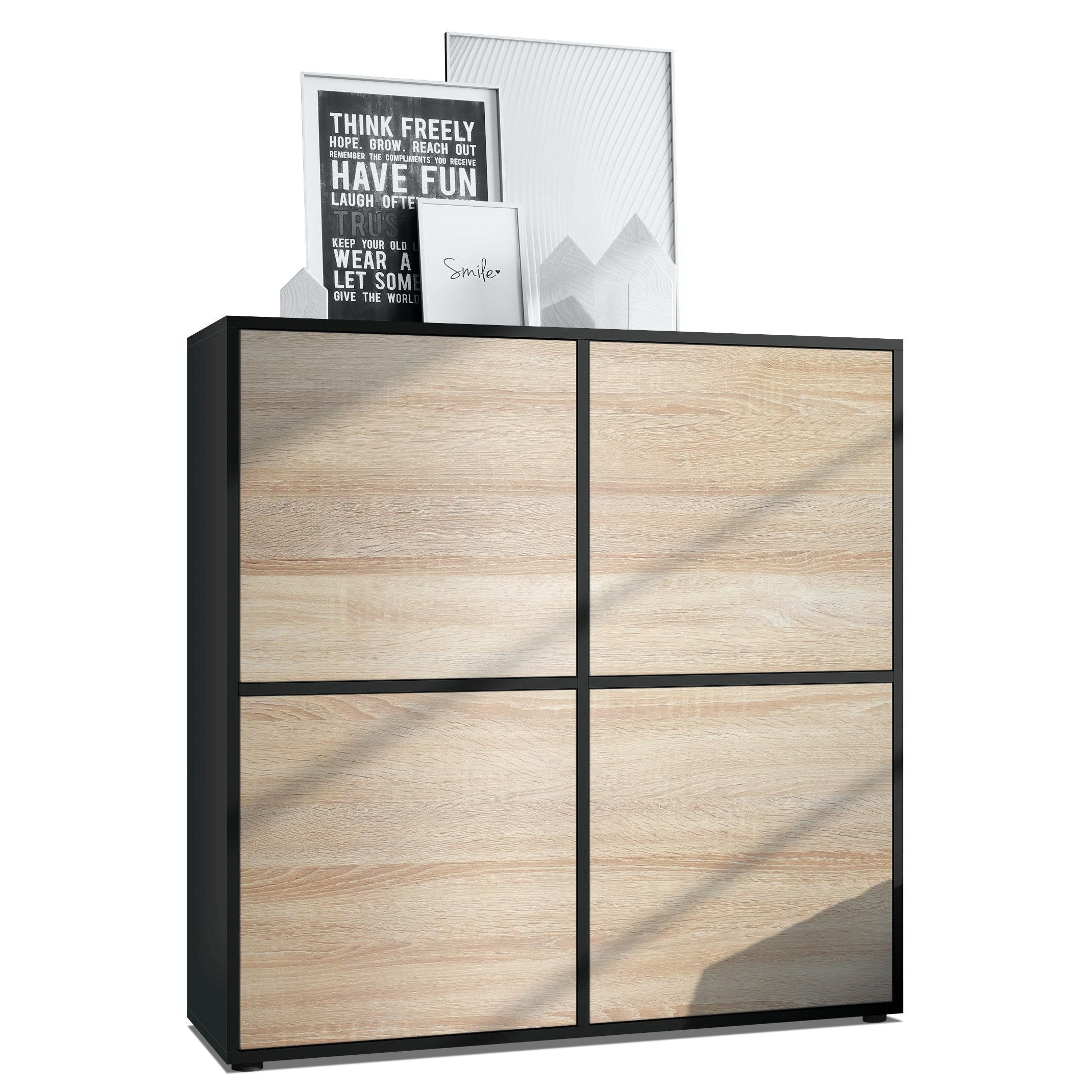 Mora M2 Highboard Korpus Schwarz