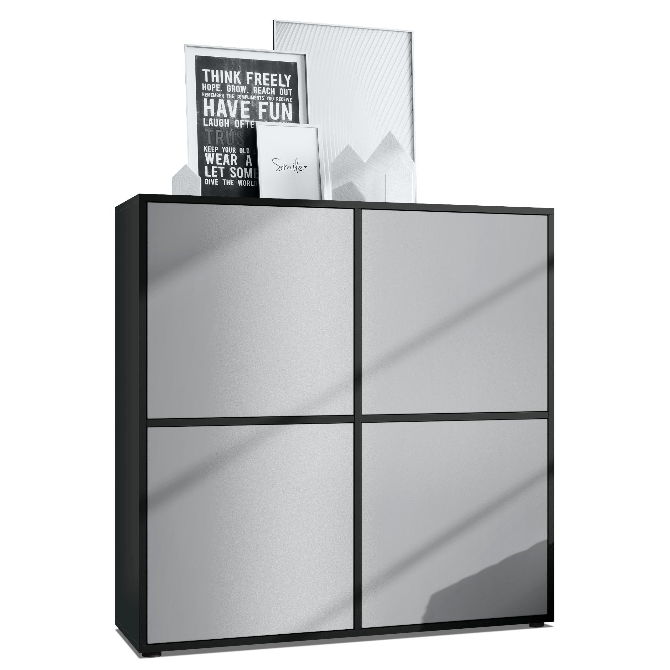 Mora M2 Highboard Korpus Schwarz