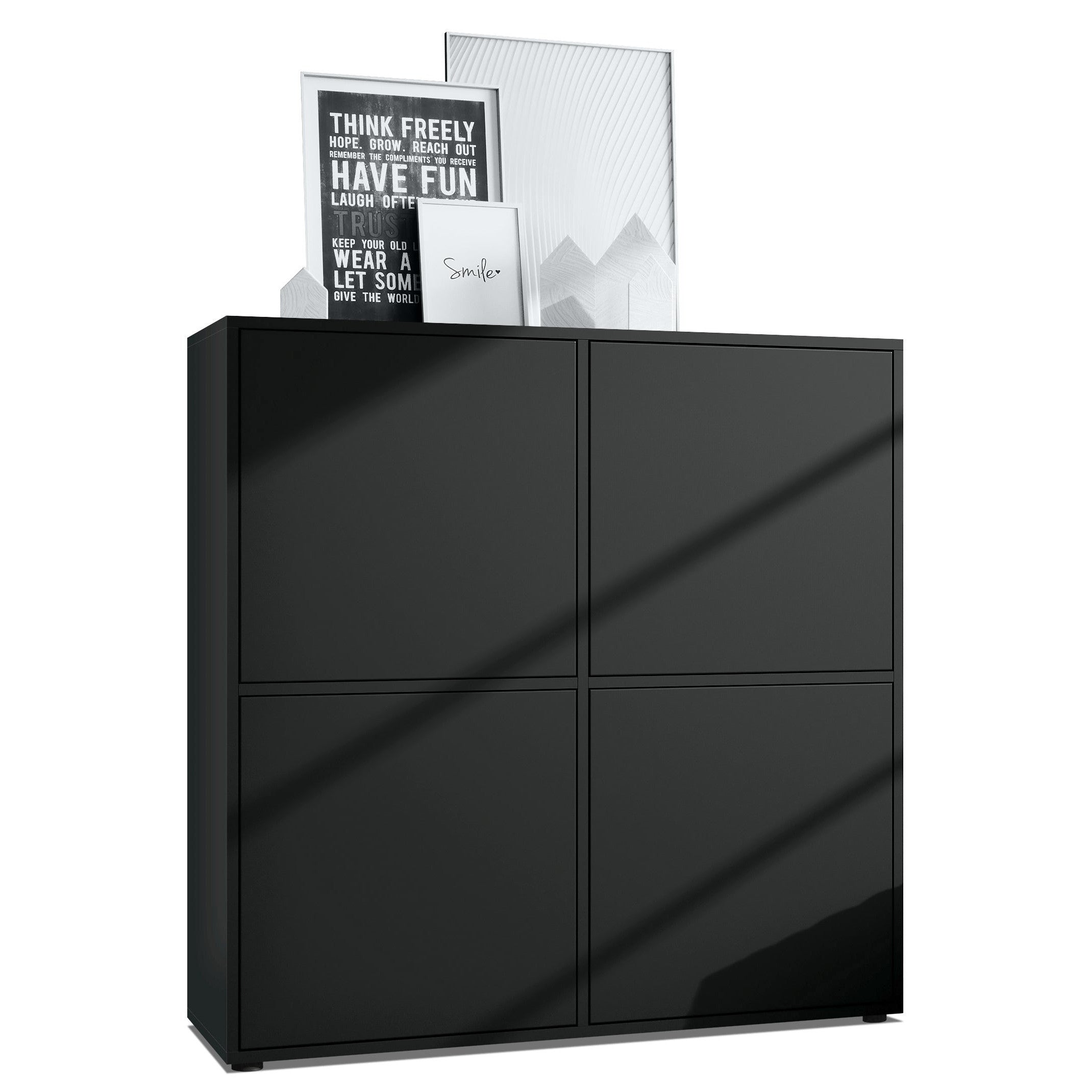 Mora M2 Highboard Korpus Schwarz