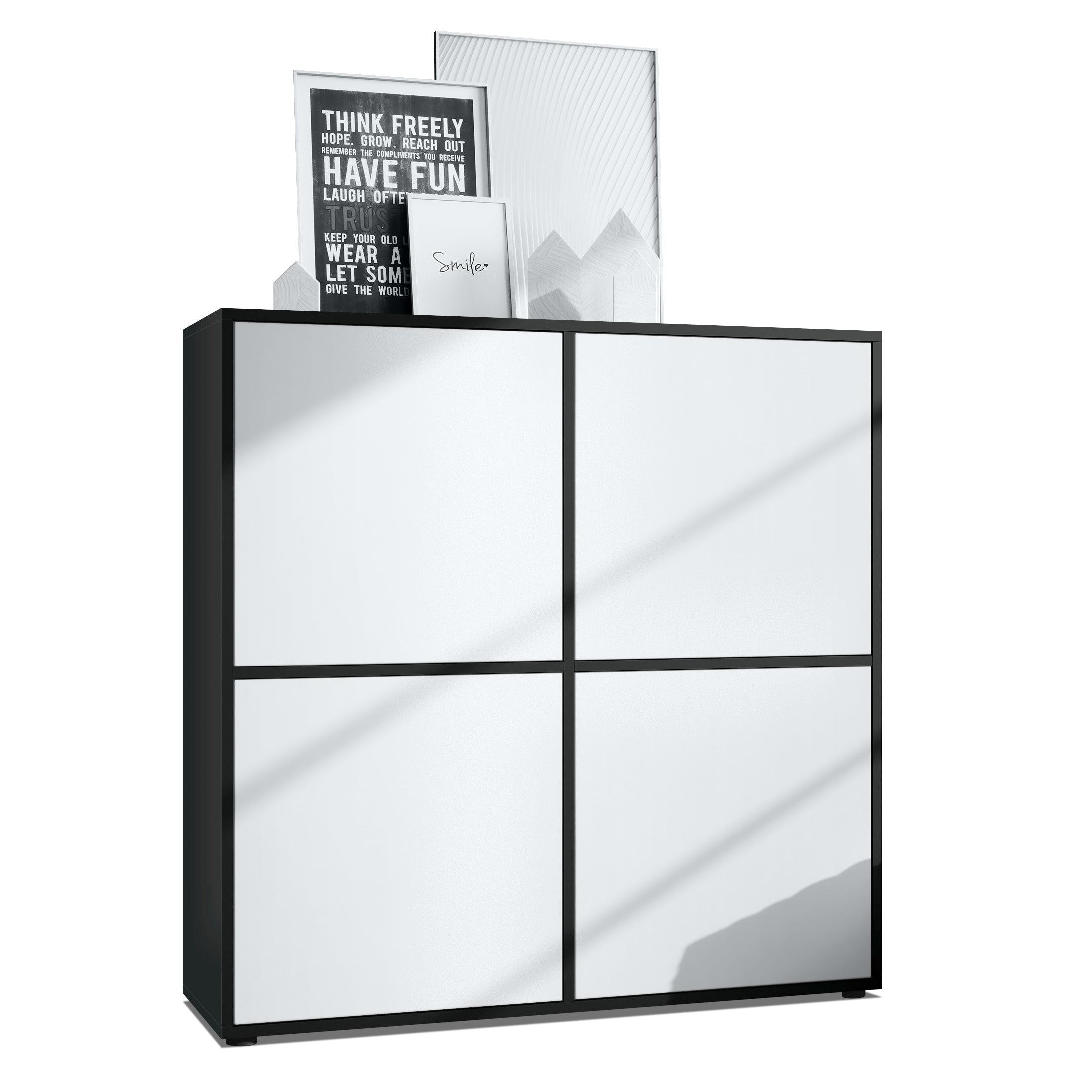Mora M2 Highboard Korpus Schwarz