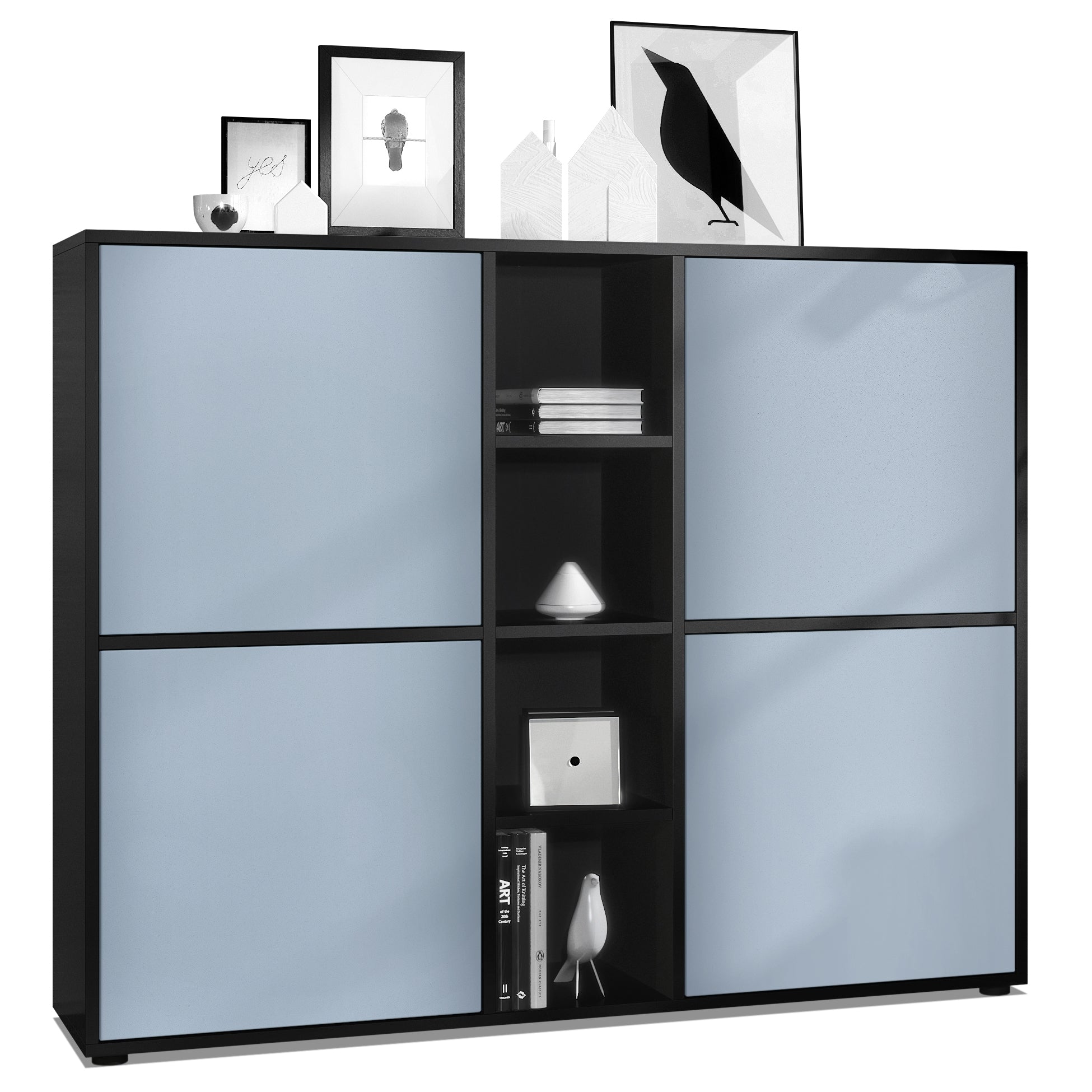 Mora Highboard M3 Korpus Schwarz