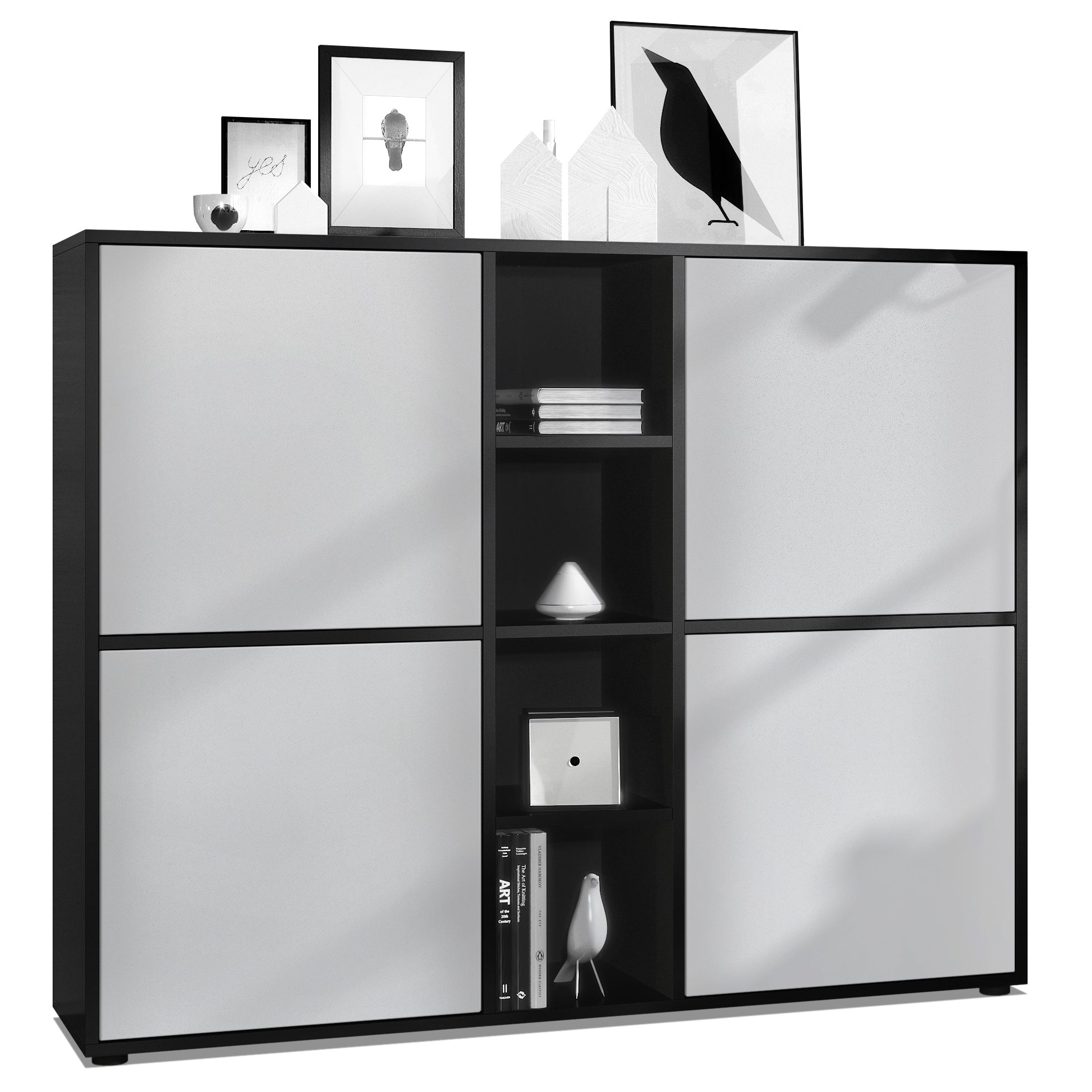 Mora Highboard M3 Korpus Schwarz