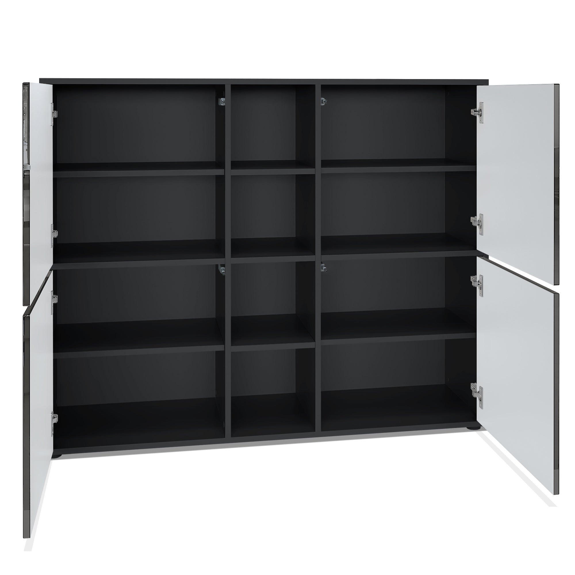 Mora Highboard M3 Korpus Schwarz
