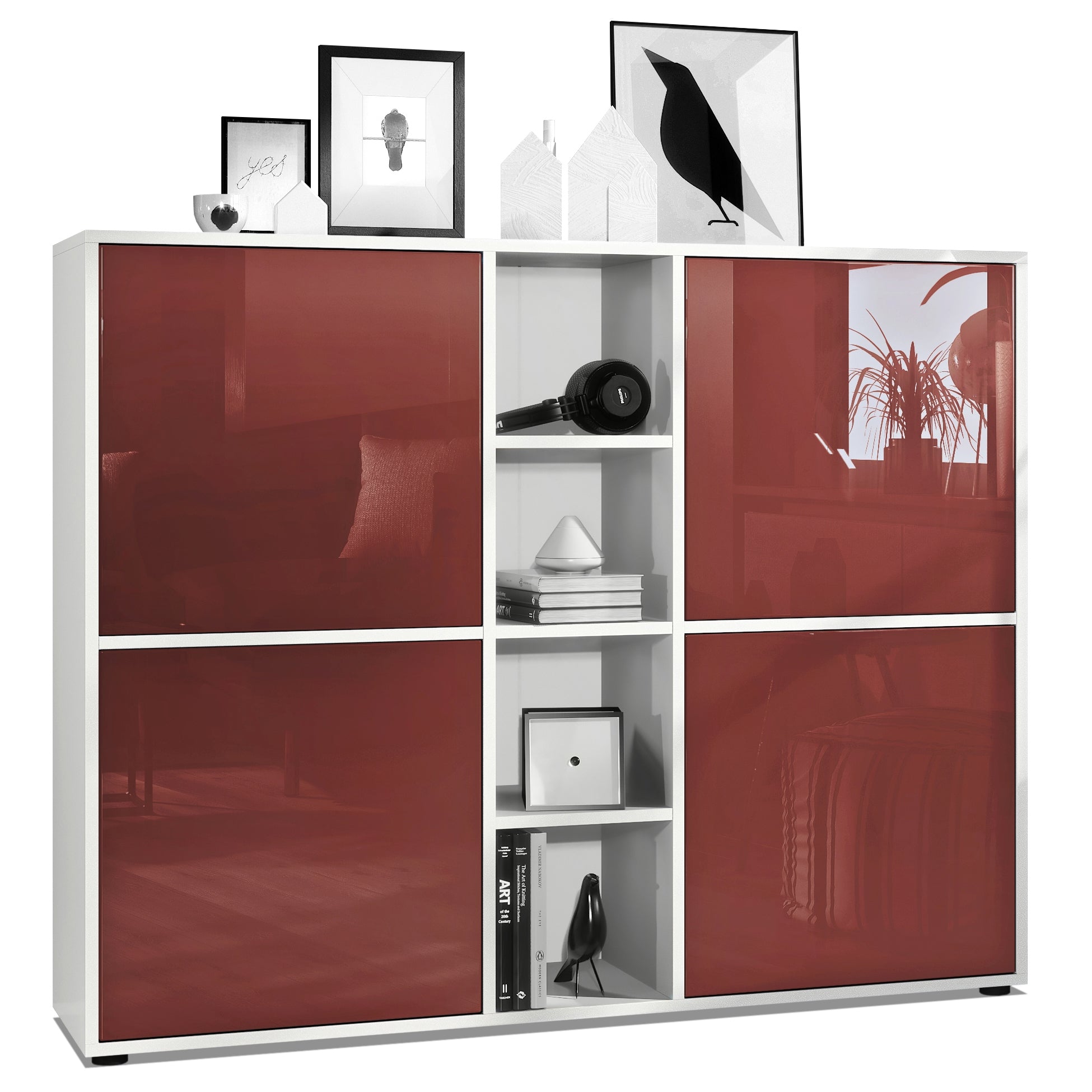 Mora Highboard M3 Korpus Weiß