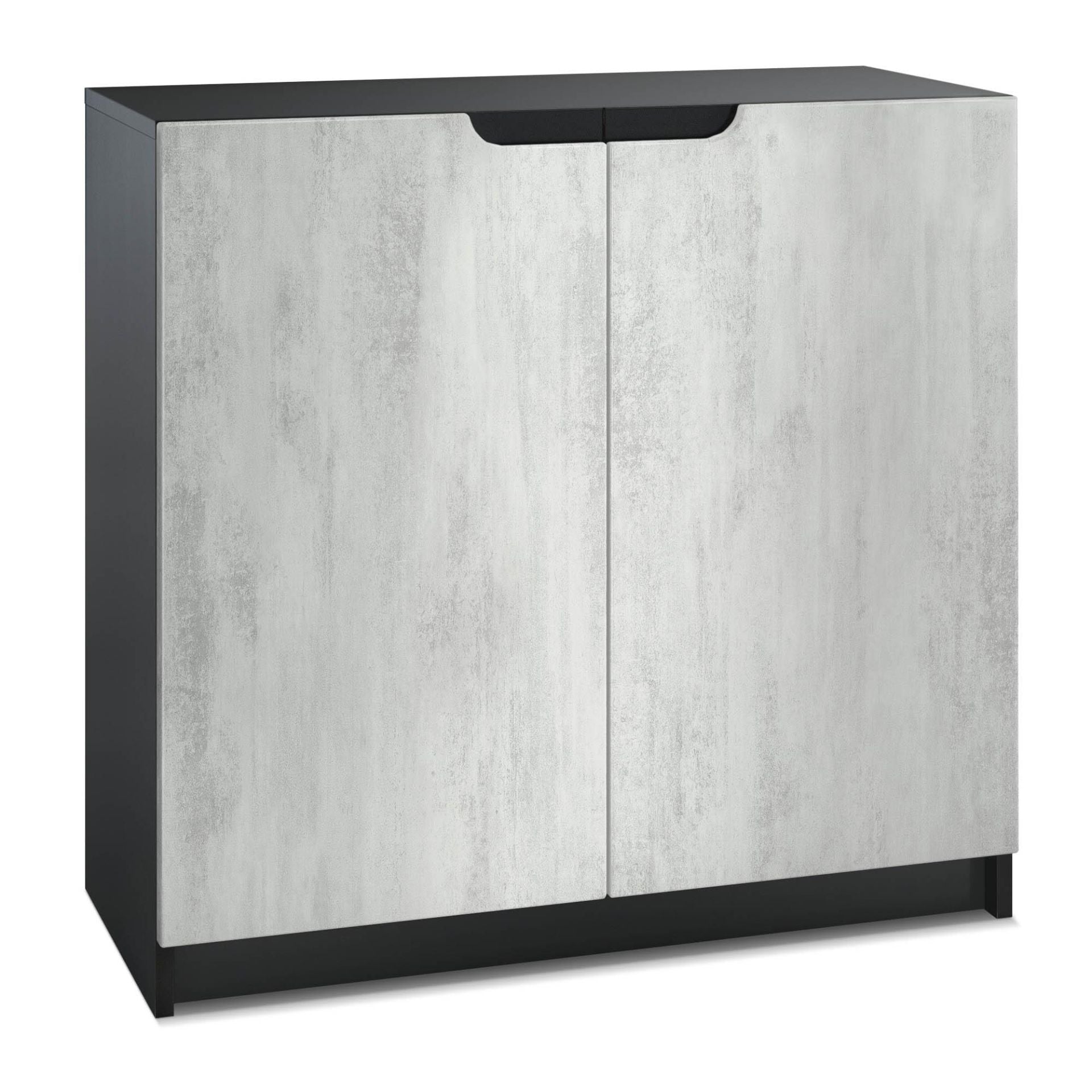 Kommode Locarno M1 - Korpus Schwarz matt