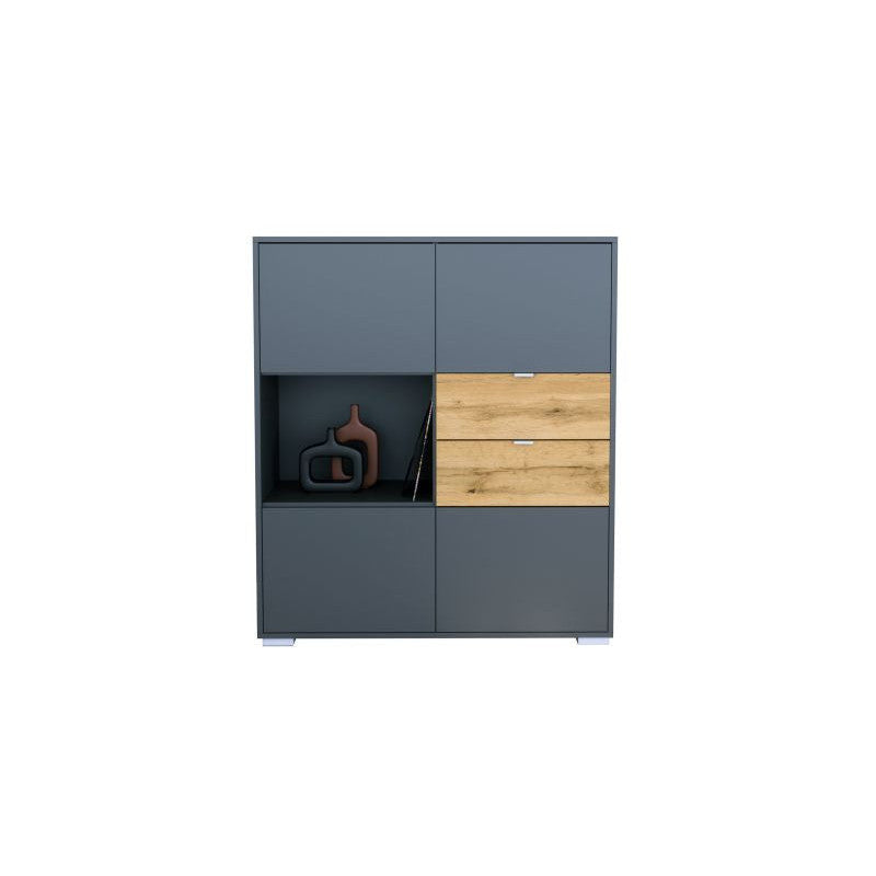 Highboard Mirallo M1 Korpus Anthrazit matt