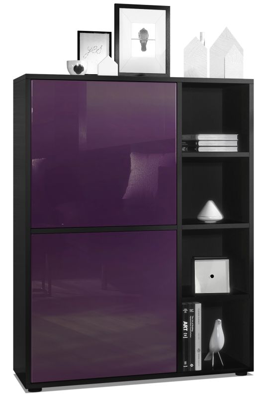 Mora Highboard Korpus Schwarz