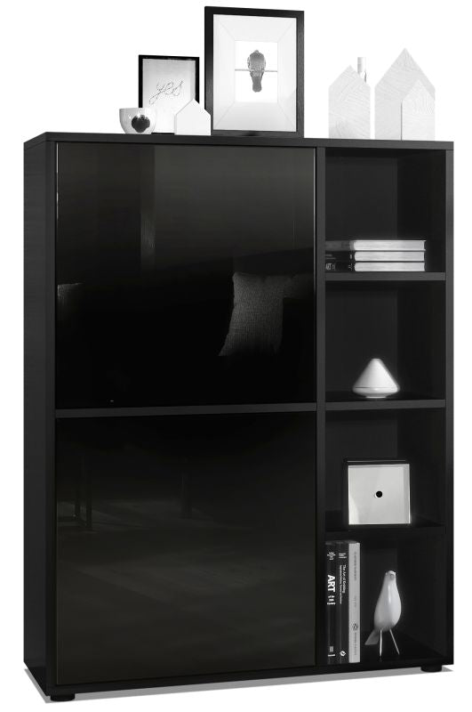 Mora Highboard Korpus Schwarz