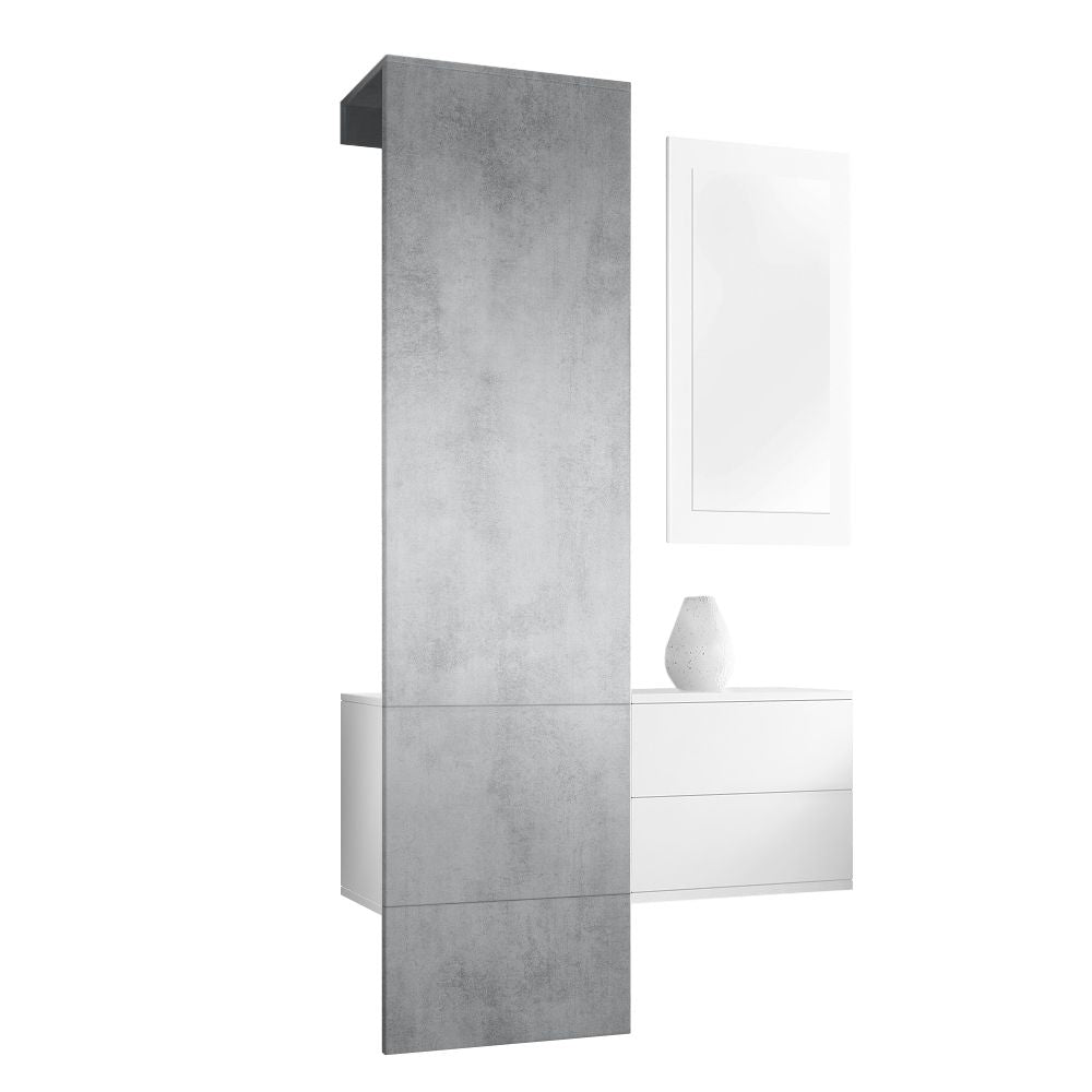 Lulea Garderobe Set 2 Korpus Weiß