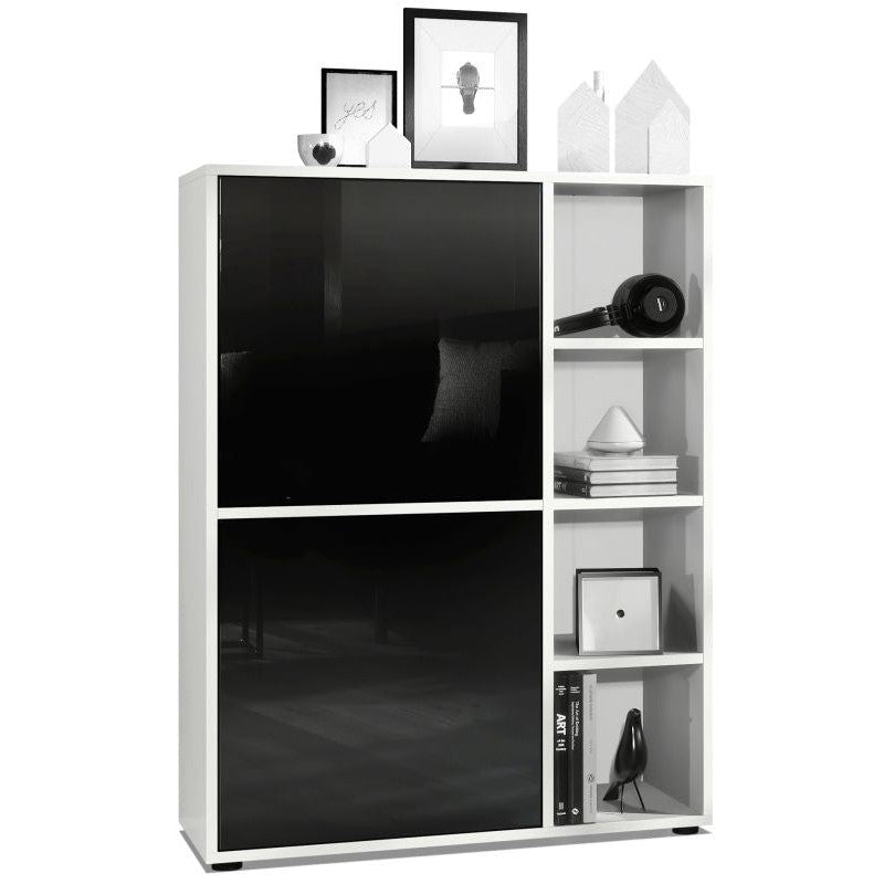 Mora Highboard Korpus Weiß