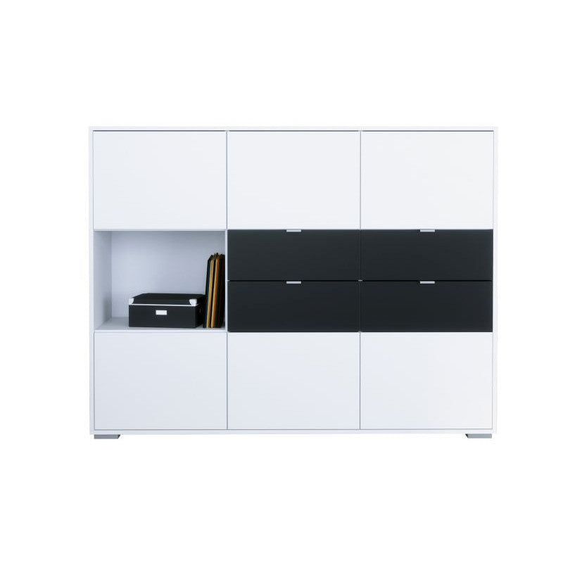 Highboard Mirallo M2 Korpus Weiß matt