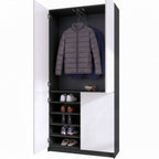 Flurschrank Elona M1 - Korpus Anthrazit matt
