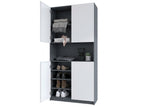 Flurschrank Elona M2 - Korpus Anthrazit matt