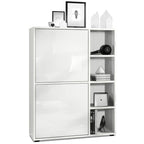 Mora Highboard Korpus Weiß