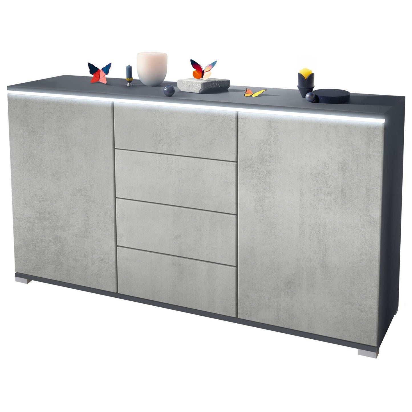 Samos M1 Sideboard Korpus Anthrazit