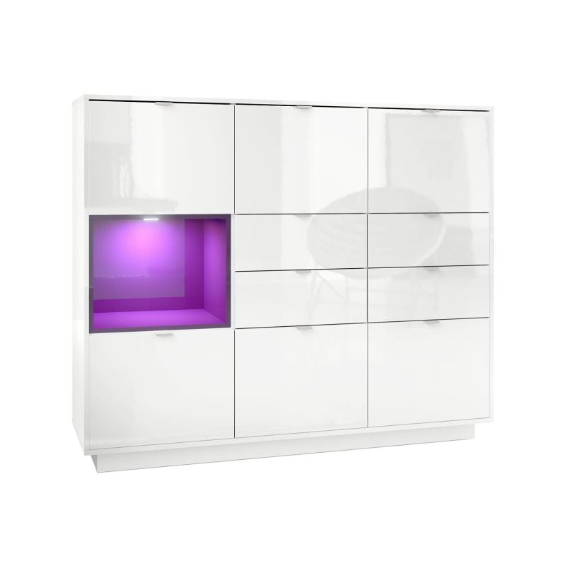 Skagen M2 Highboard Korpus Weiß
