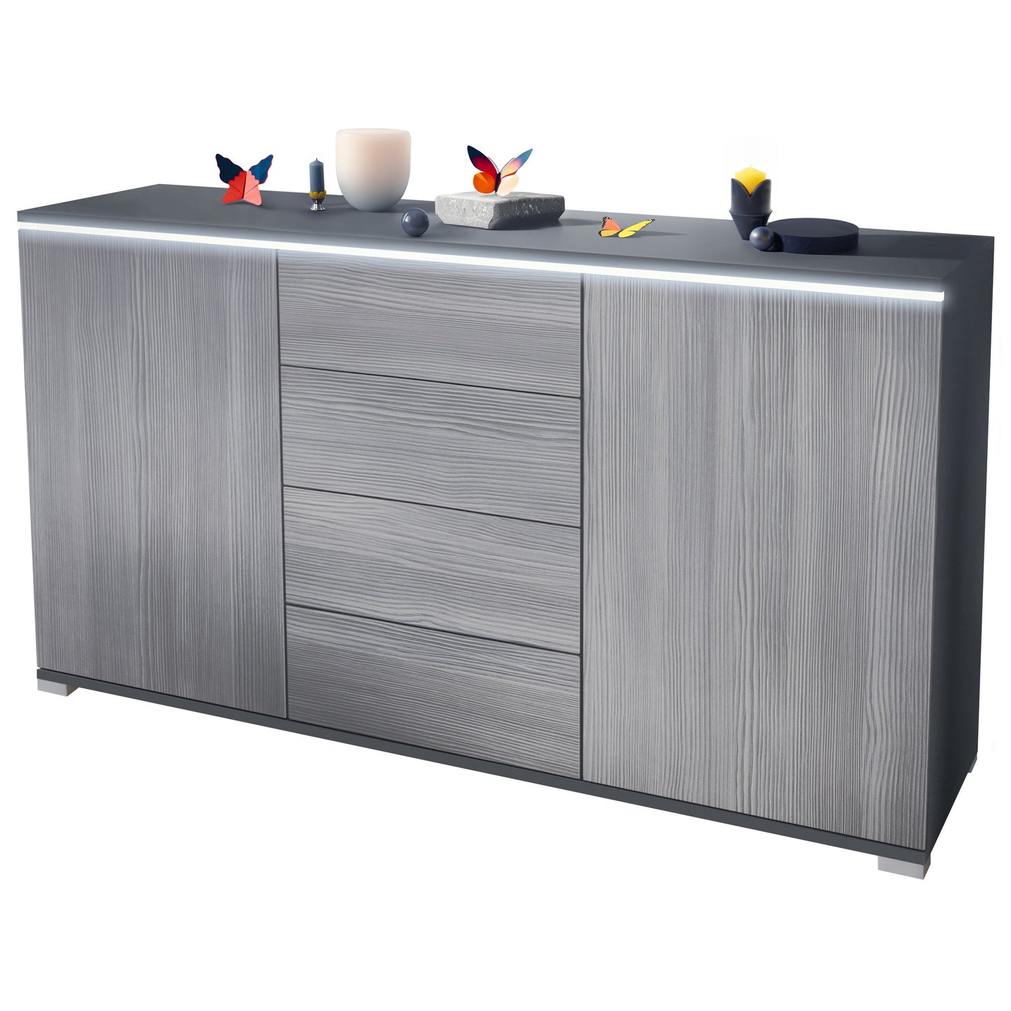 Samos M1 Sideboard Korpus Anthrazit