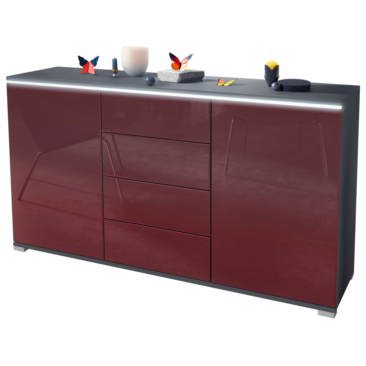 Samos M1 Sideboard Korpus Anthrazit