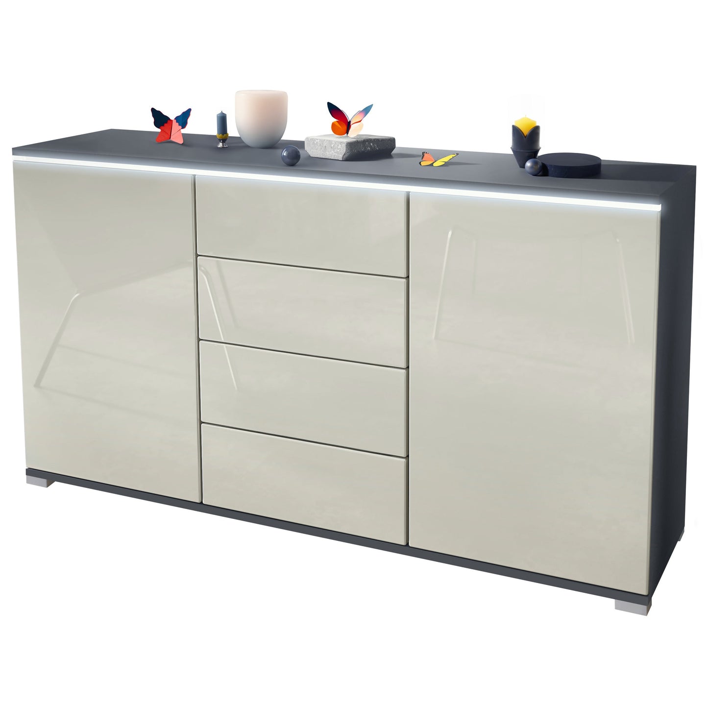 Samos M1 Sideboard Korpus Anthrazit
