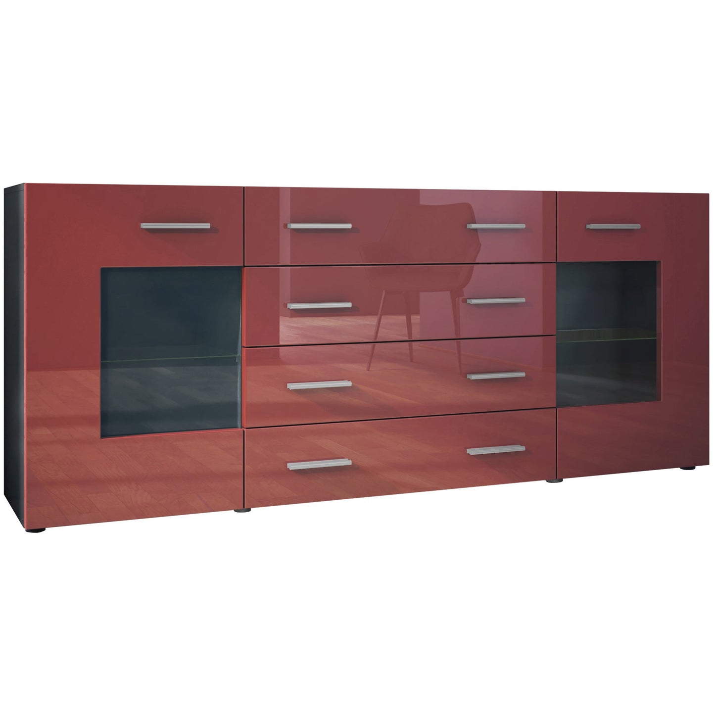 Lugo Sideboard M2 Korpus Schwarz