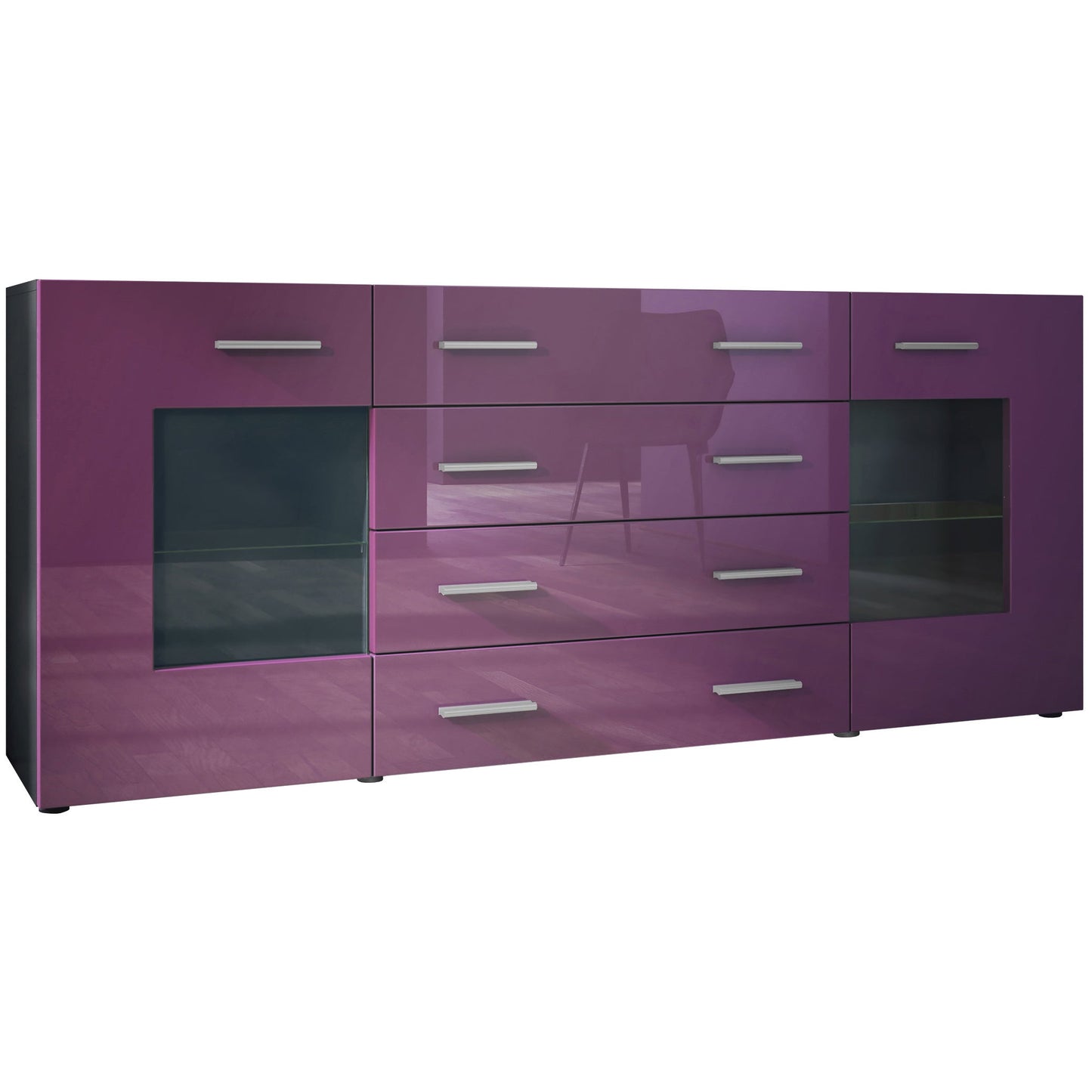 Lugo Sideboard M2 Korpus Schwarz