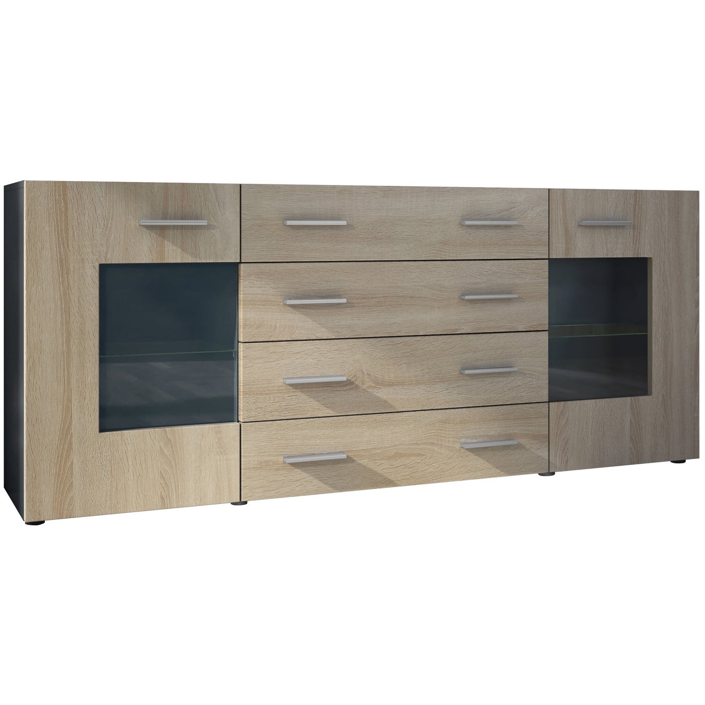 Lugo Sideboard M2 Korpus Schwarz