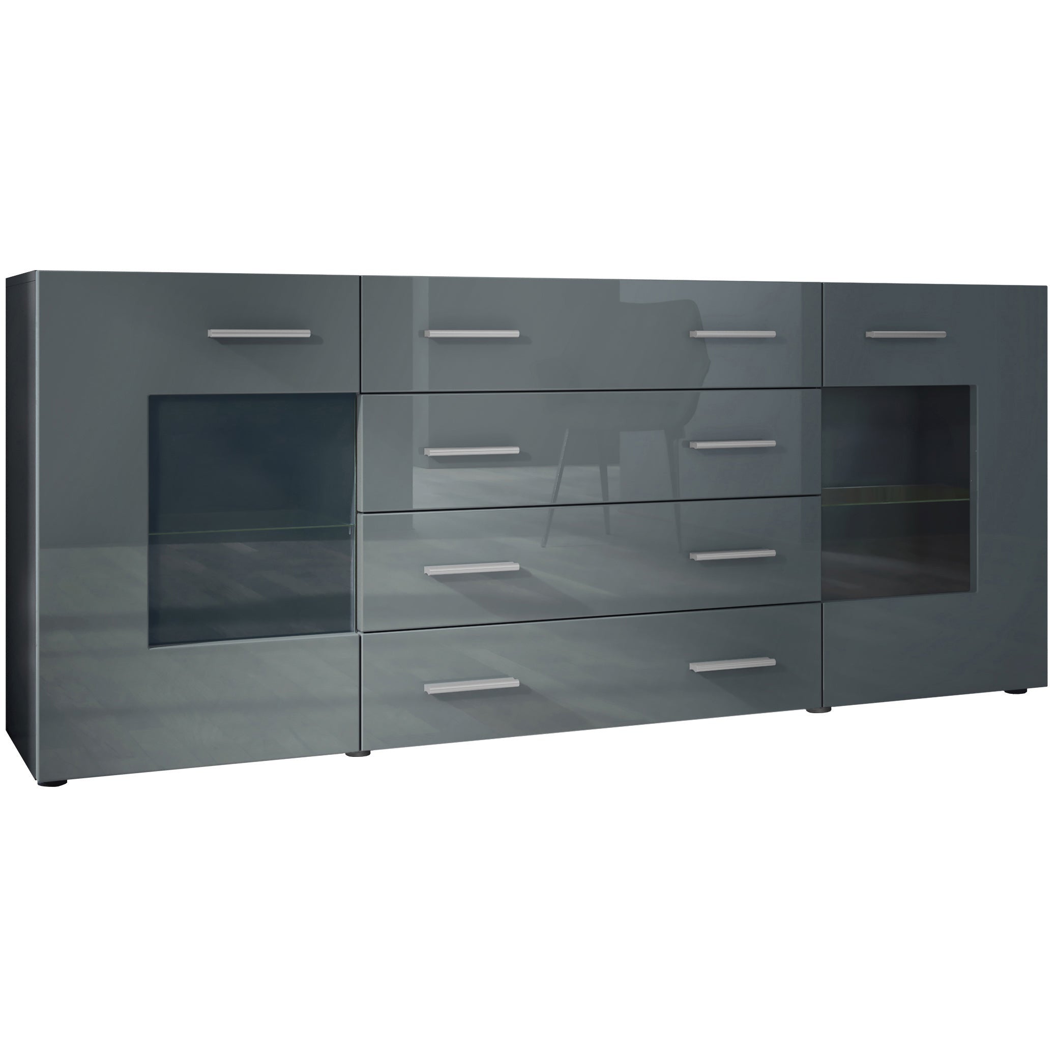 Lugo Sideboard M2 Korpus Schwarz