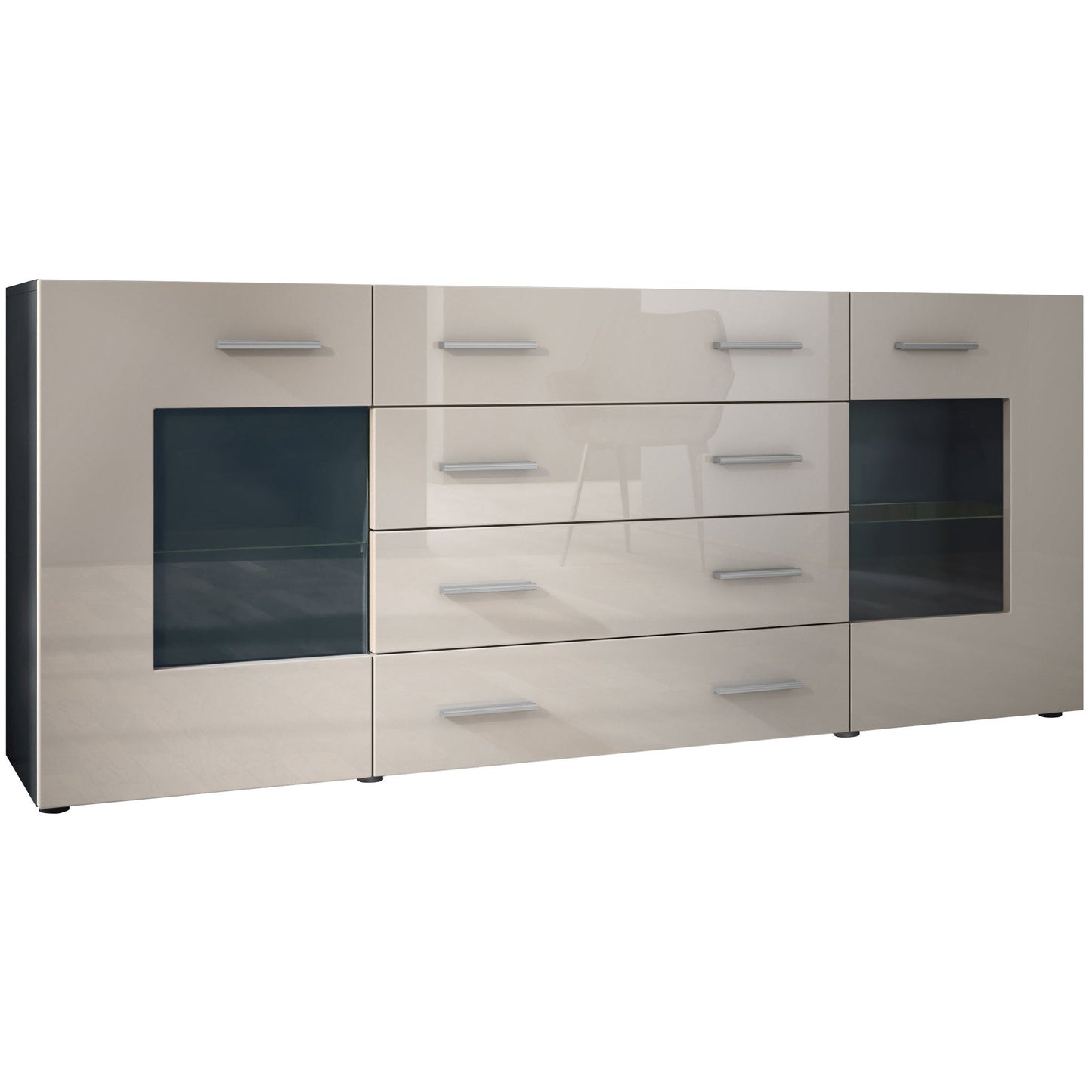 Lugo Sideboard M2 Korpus Schwarz