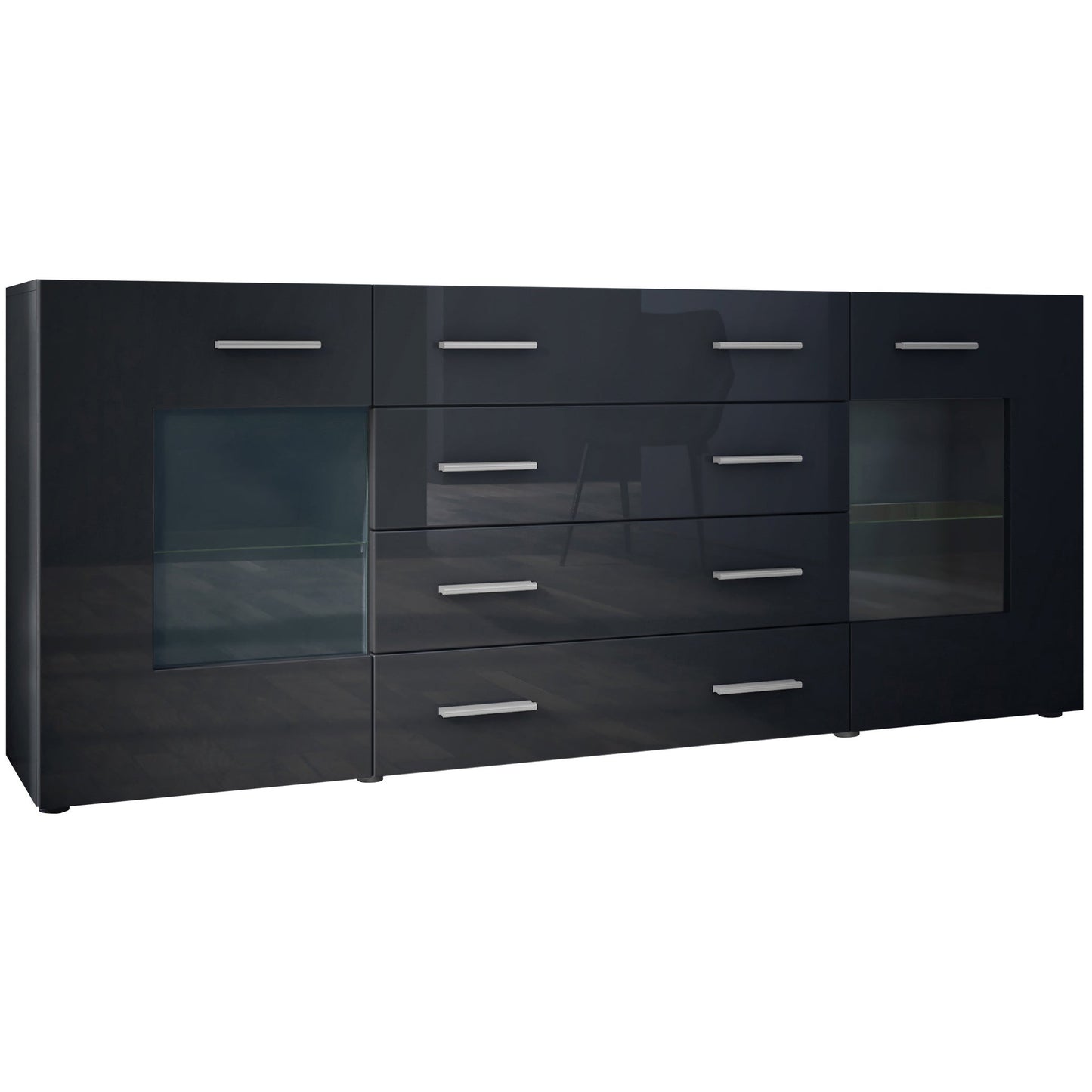Lugo Sideboard M2 Korpus Schwarz