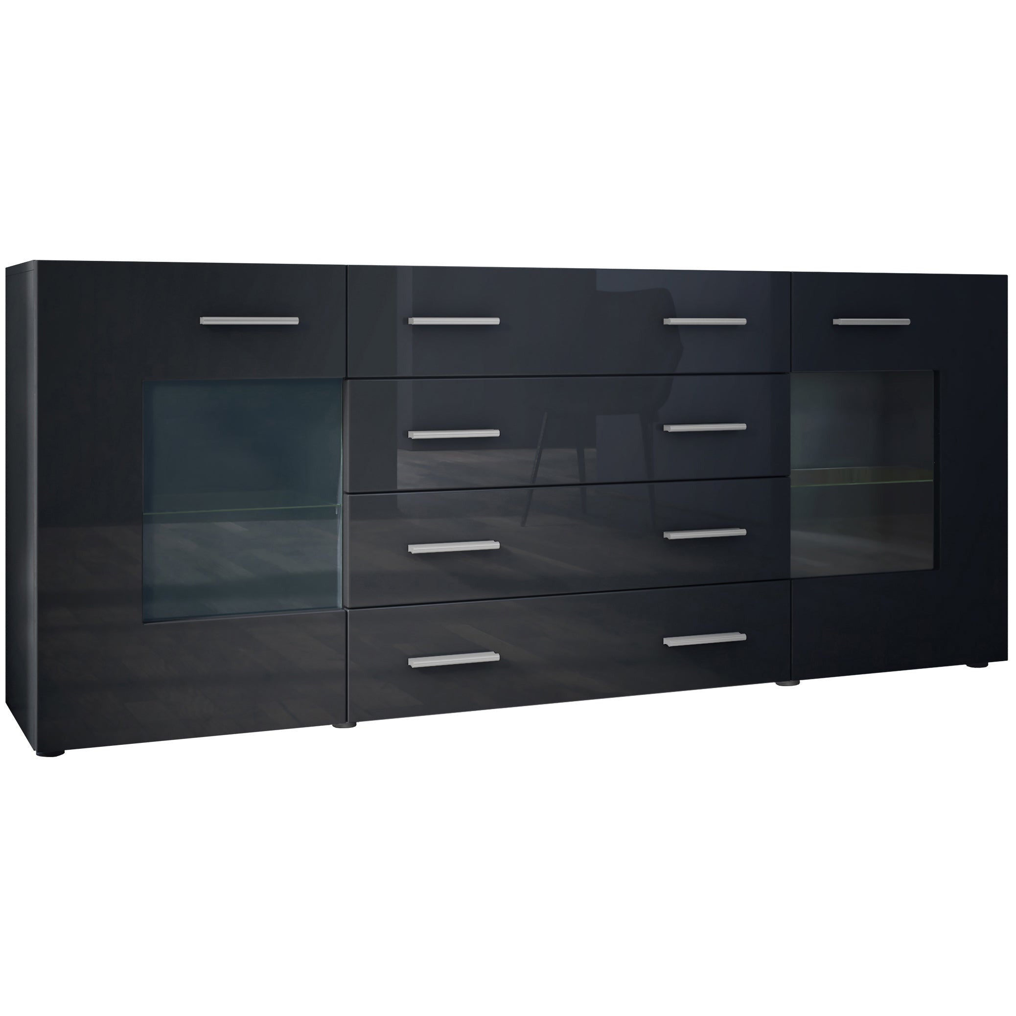 Lugo Sideboard M2 Korpus Schwarz