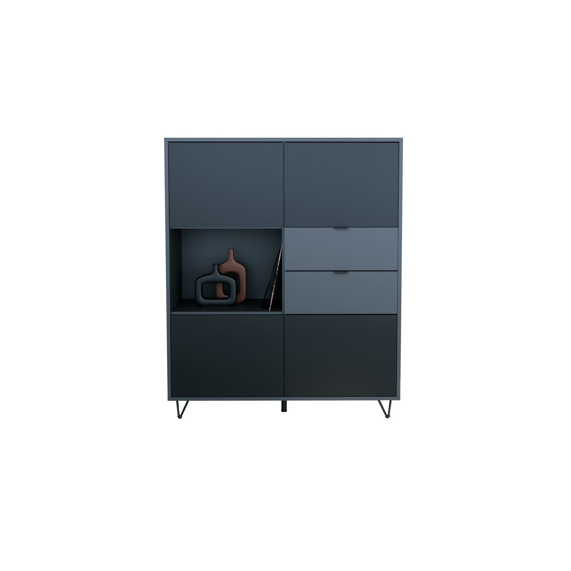 Highboard Mirano M1 Korpus Anthrazit matt