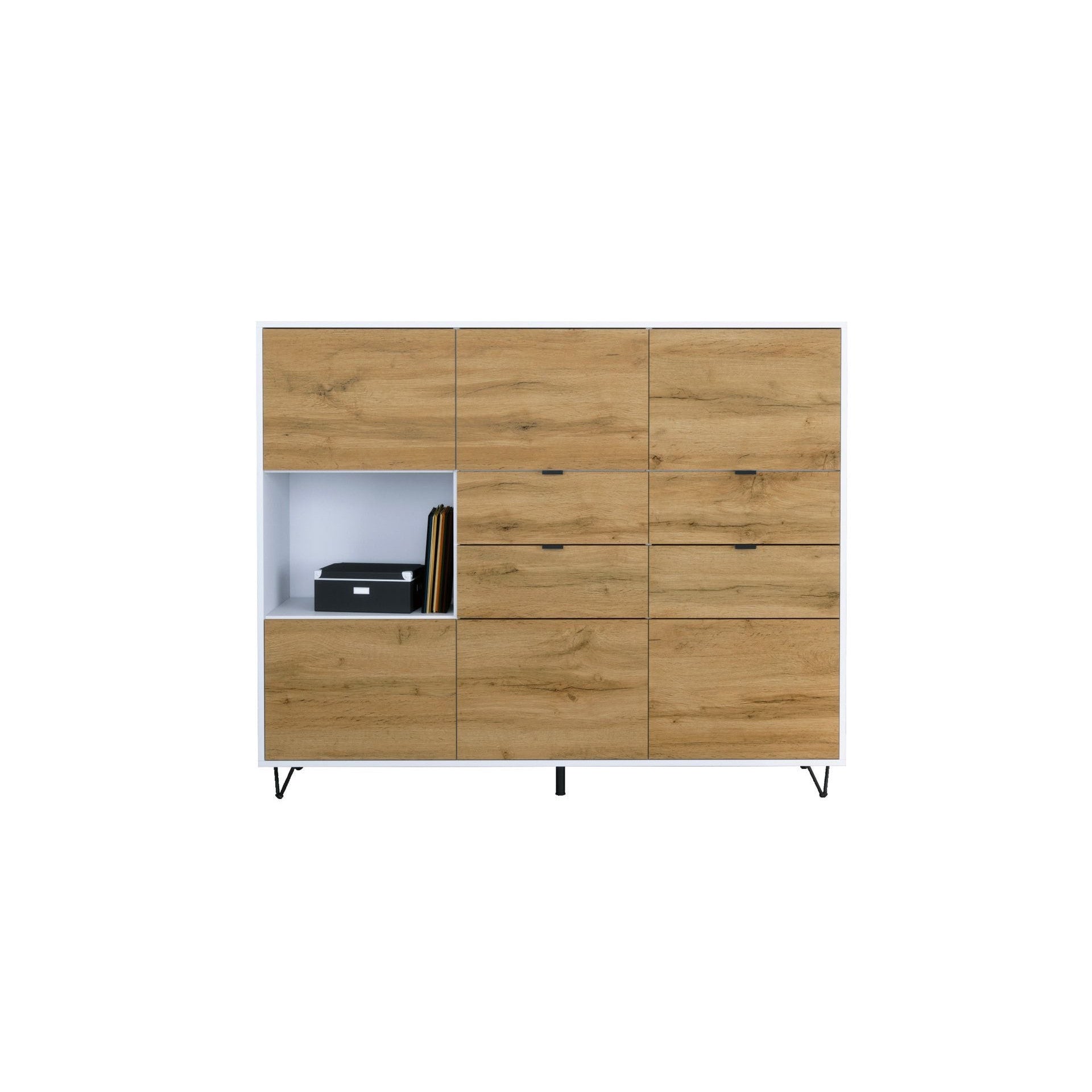 Highboard Mirano M2 Korpus Weiß matt