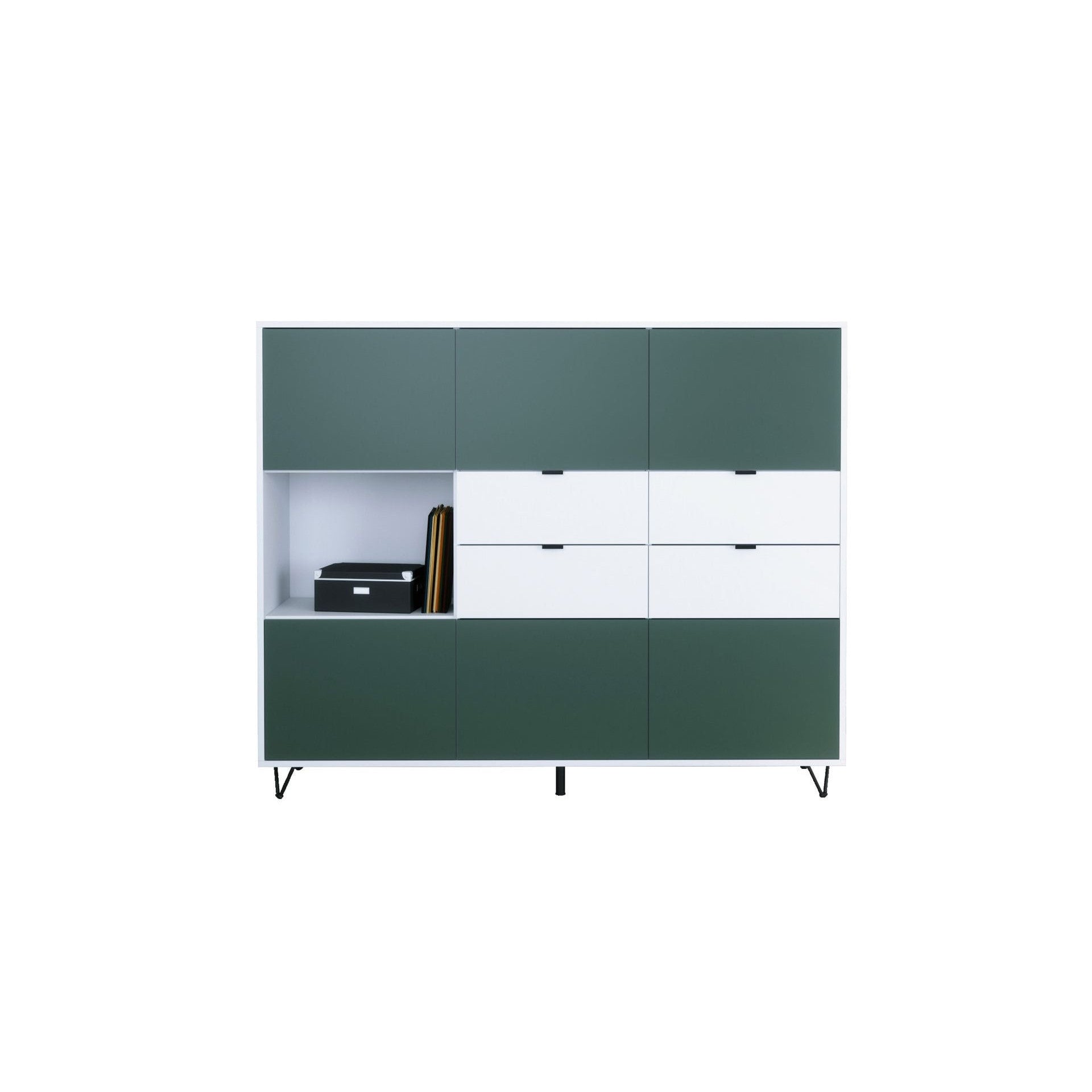 Highboard Mirano M2 Korpus Weiß matt