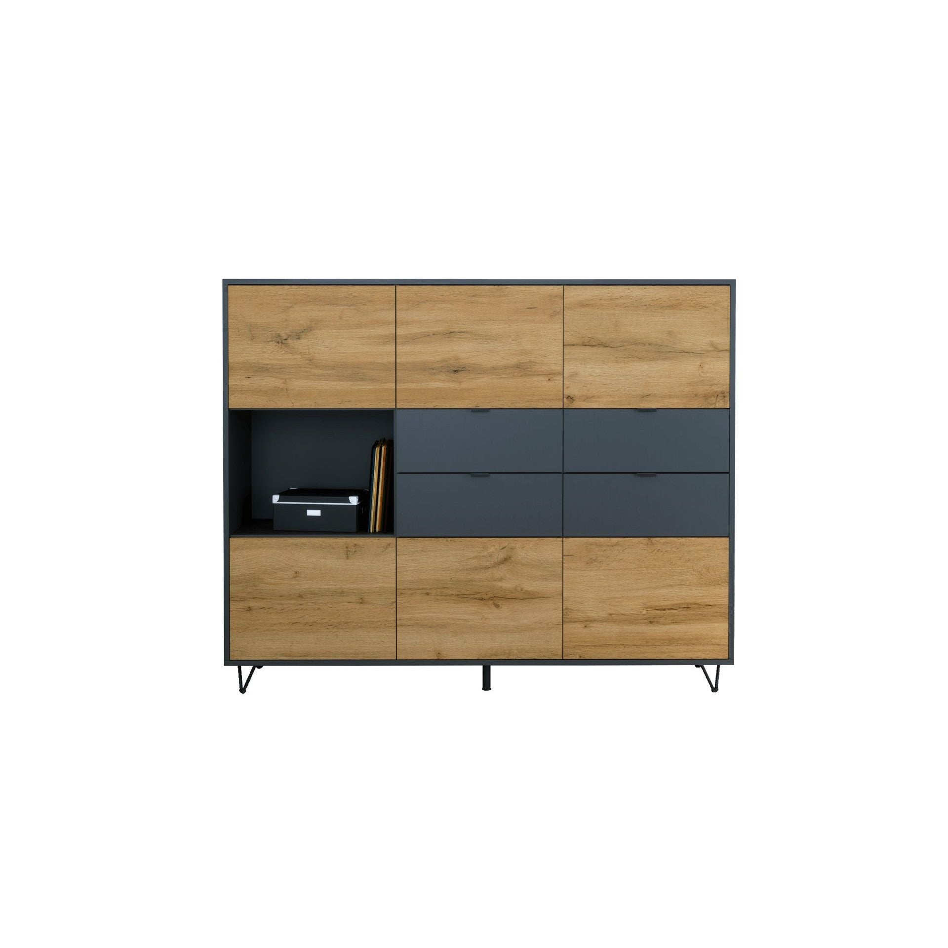 Highboard Mirano M2 Korpus Anthrazit matt