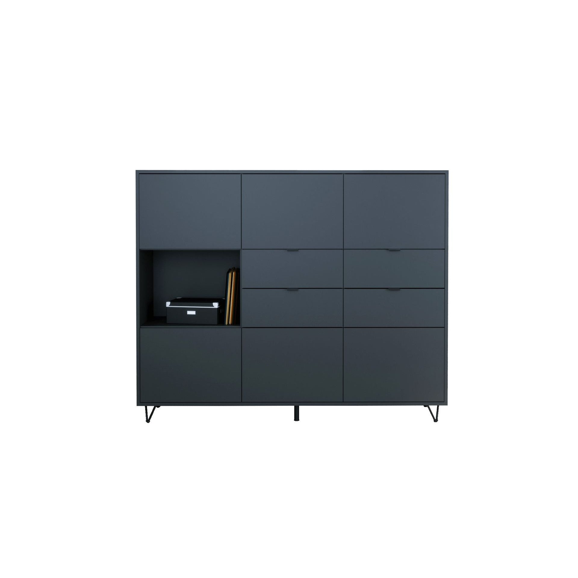 Highboard Mirano M2 Korpus Anthrazit matt
