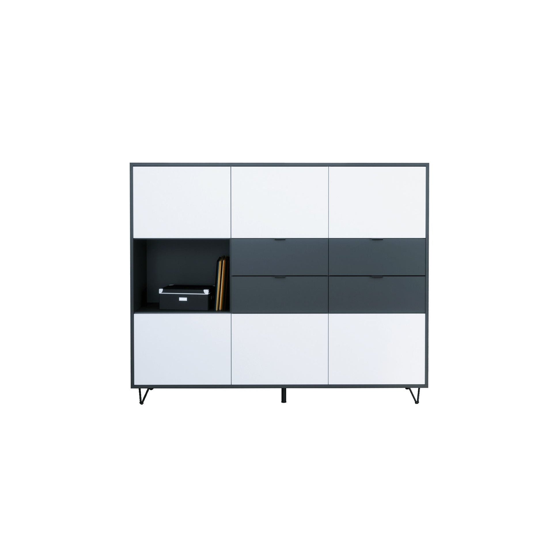 Highboard Mirano M2 Korpus Anthrazit matt