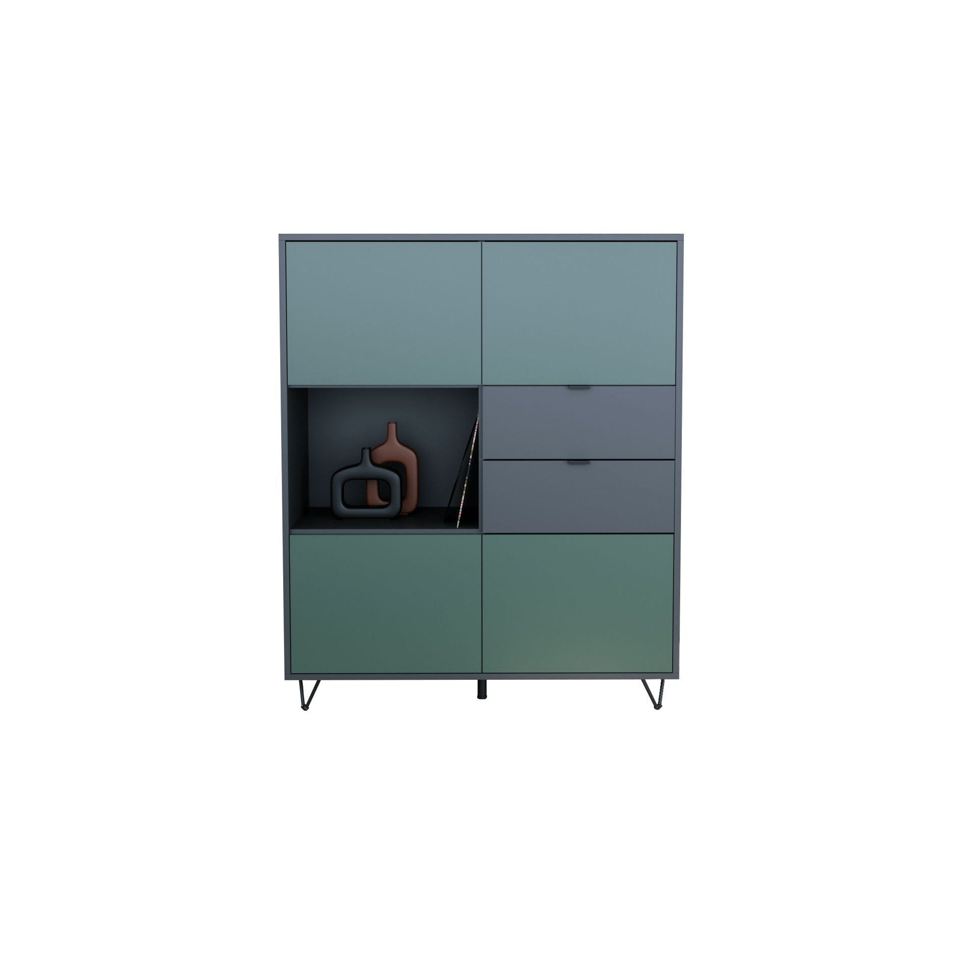 Highboard Mirano M1 Korpus Anthrazit matt