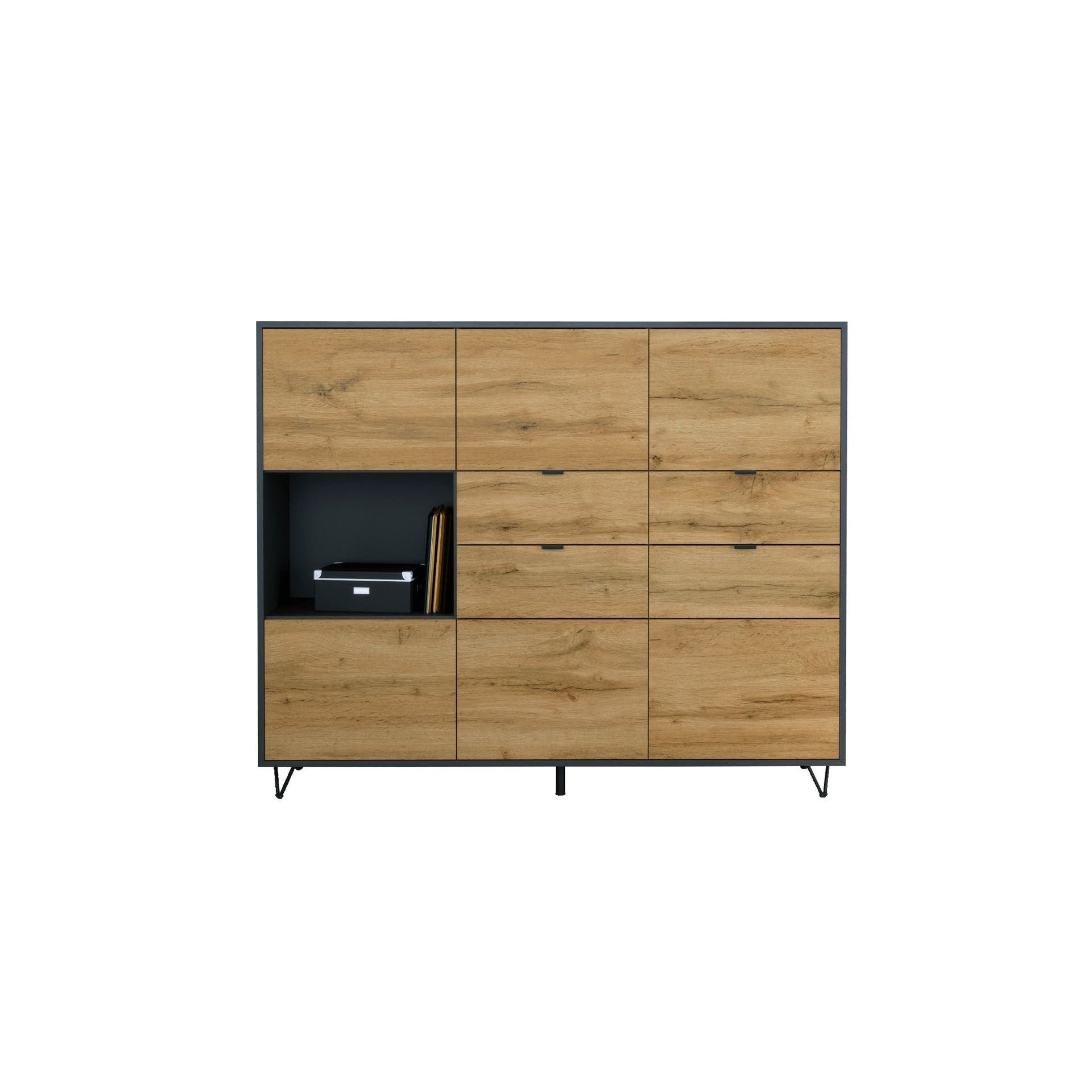 Highboard Mirano M2 Korpus Anthrazit matt