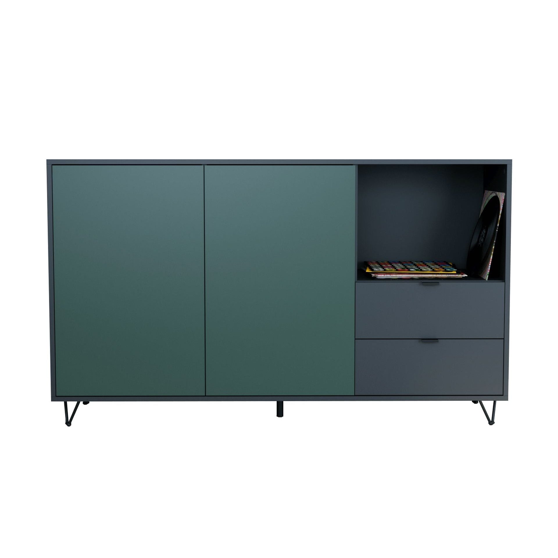 Sideboard Mirano Korpus Anthrazit matt