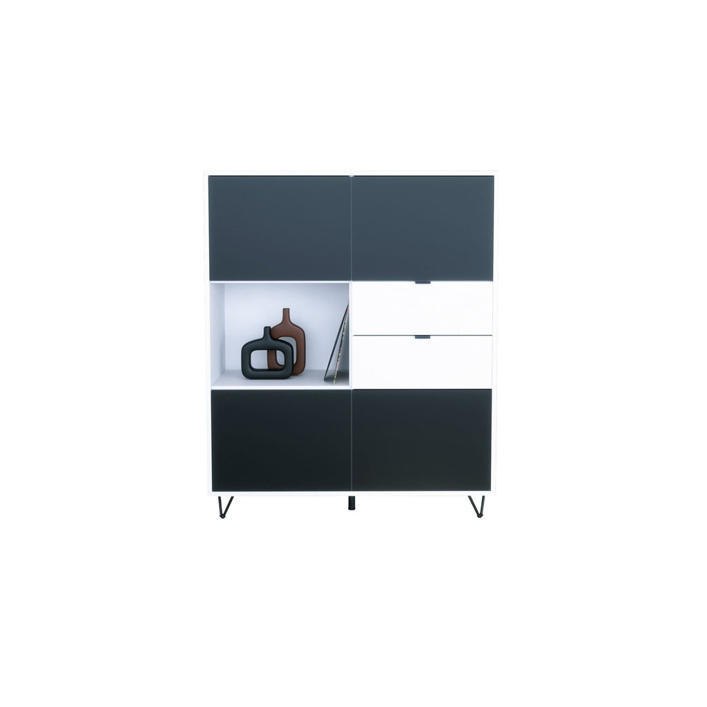 Highboard Mirano M1 Korpus Weiß matt
