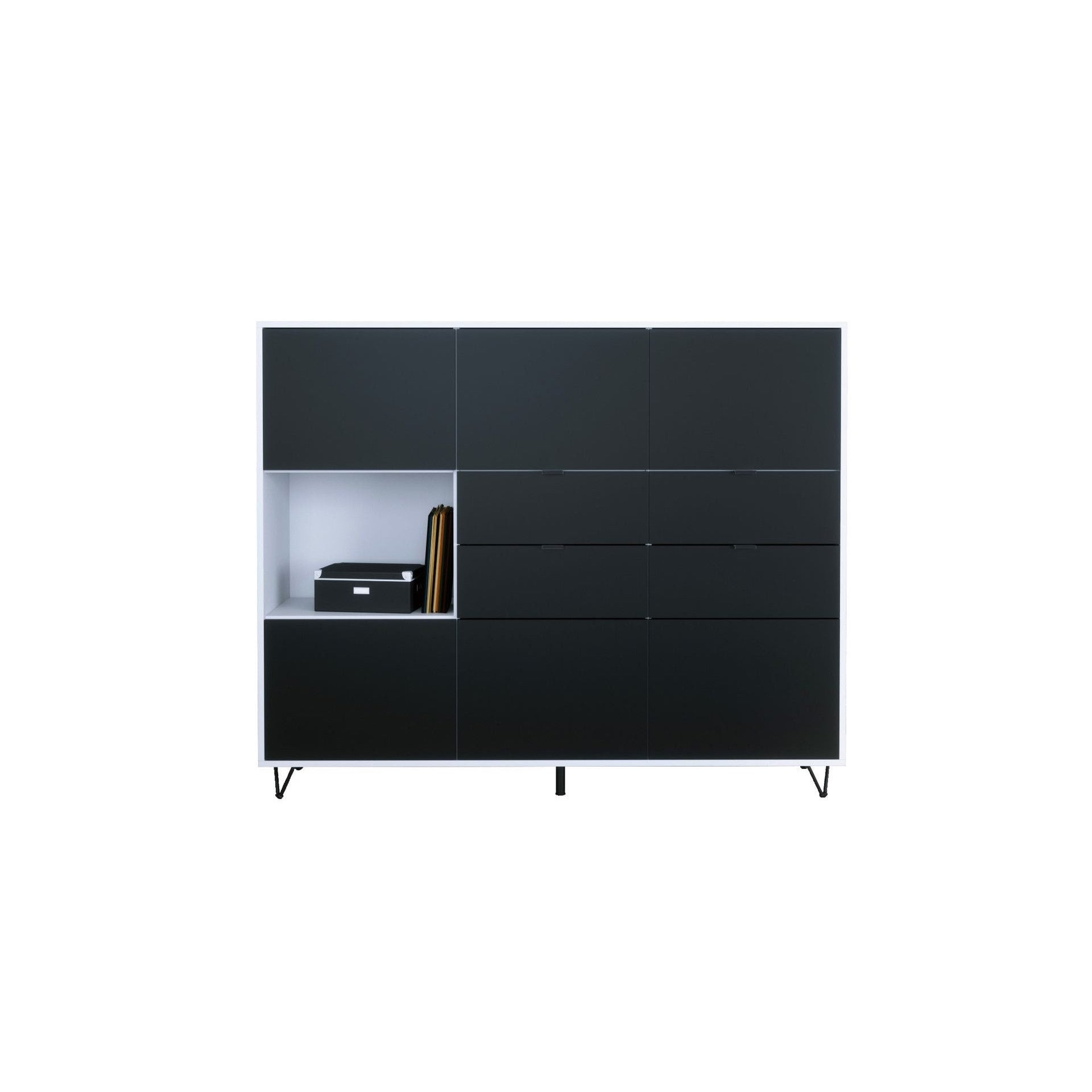 Highboard Mirano M2 Korpus Weiß matt