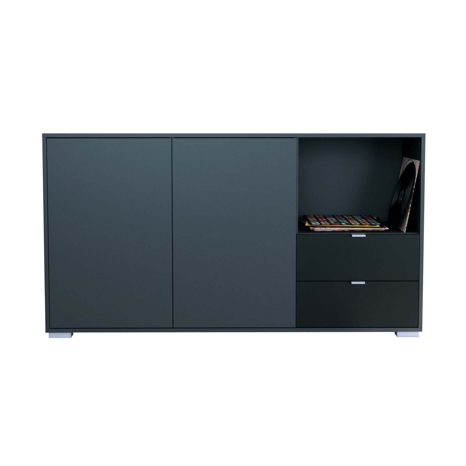 Sideboard Mirallo Korpus Anthrazit matt
