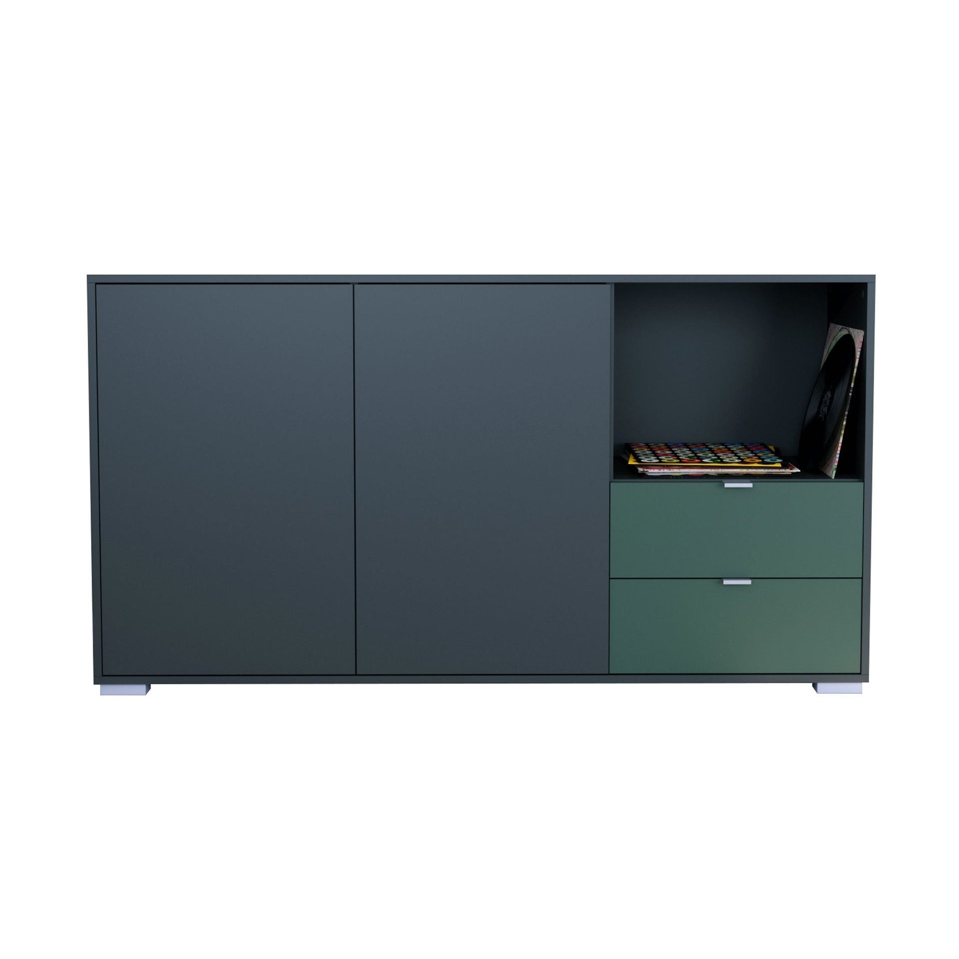 Sideboard Mirallo Korpus Anthrazit matt