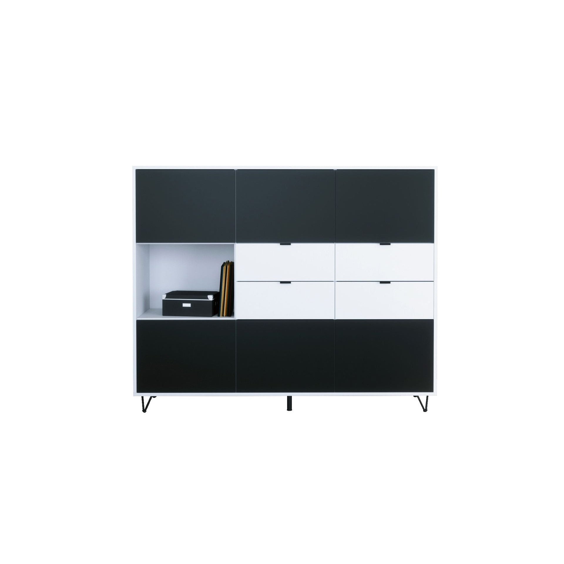 Highboard Mirano M2 Korpus Weiß matt