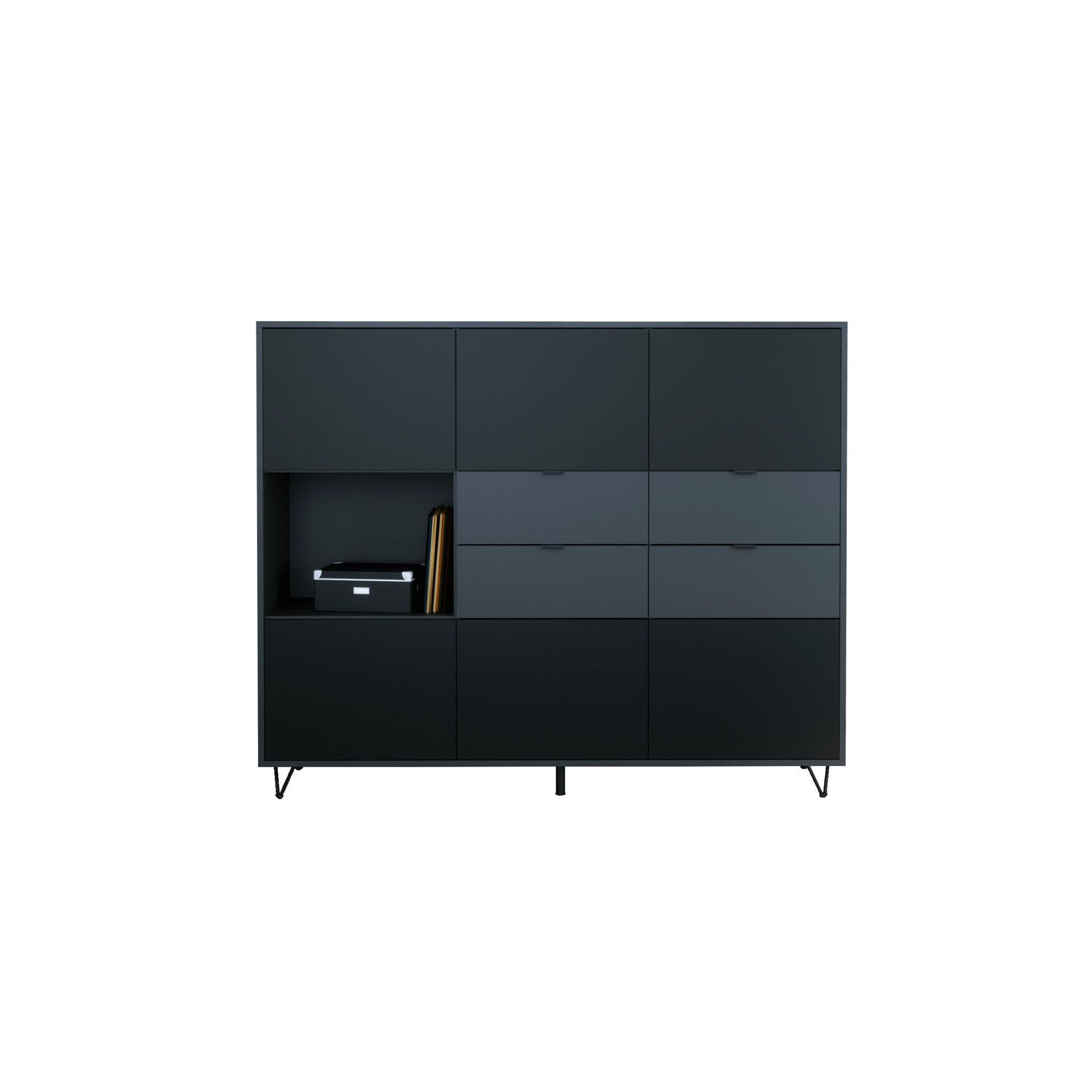 Highboard Mirano M2 Korpus Anthrazit matt