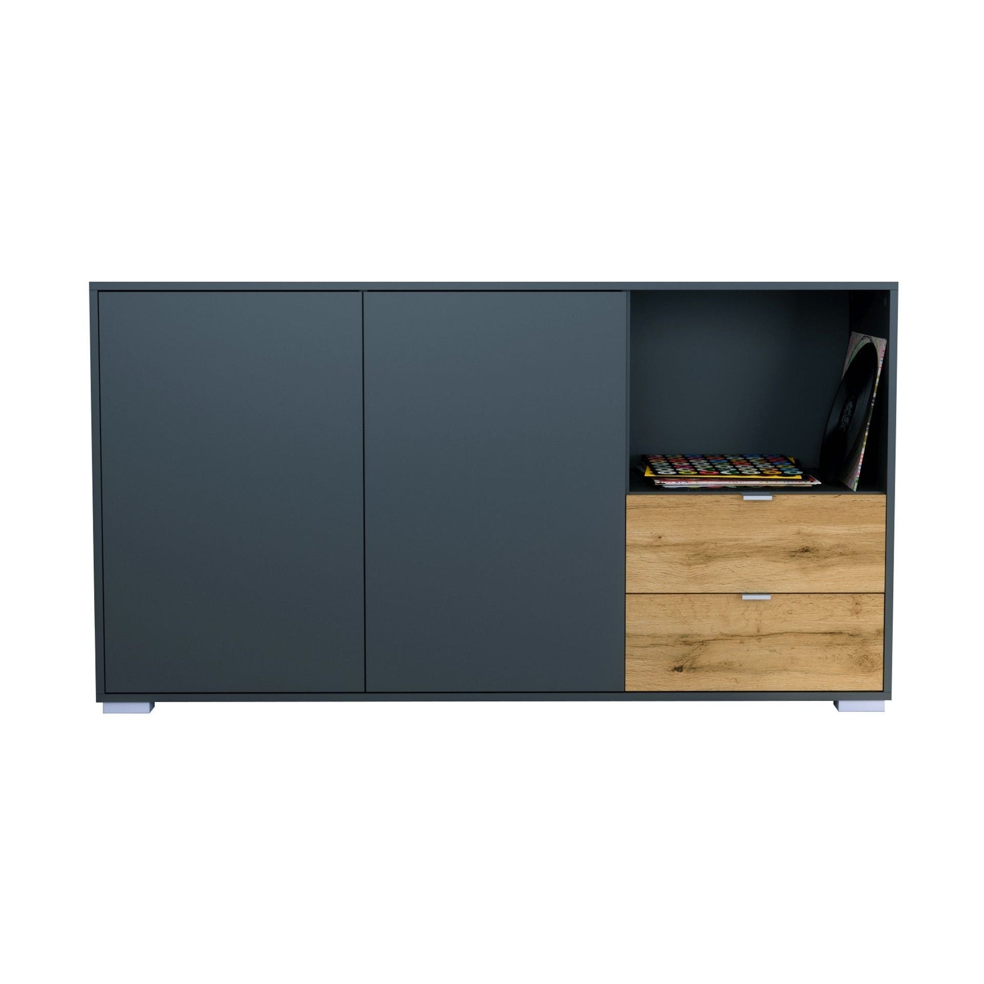 Sideboard Mirallo Korpus Anthrazit matt
