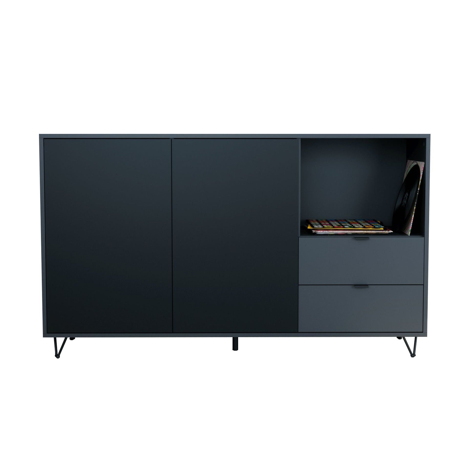 Sideboard Mirano Korpus Anthrazit matt