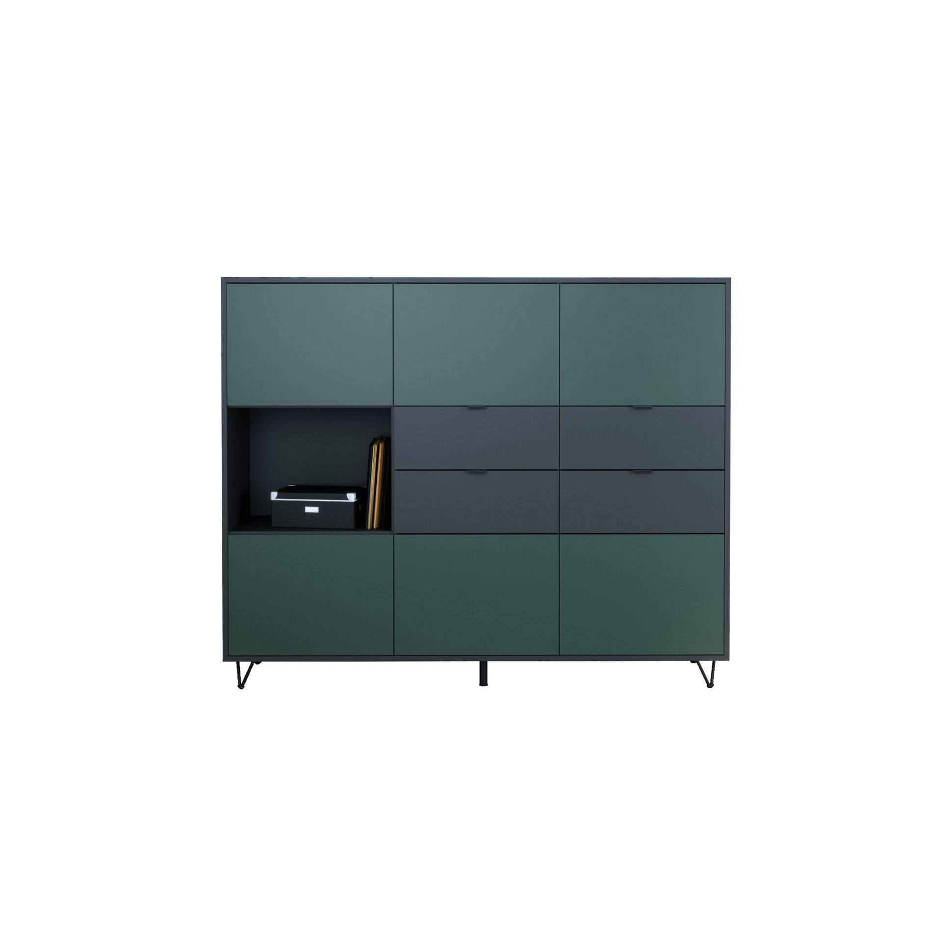 Highboard Mirano M2 Korpus Anthrazit matt – InnoFurn