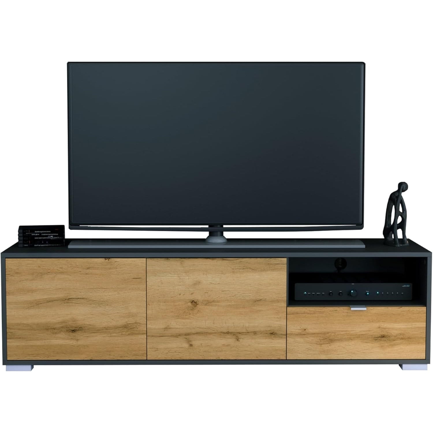 TV-Board Mirallo Korpus Anthrazit matt